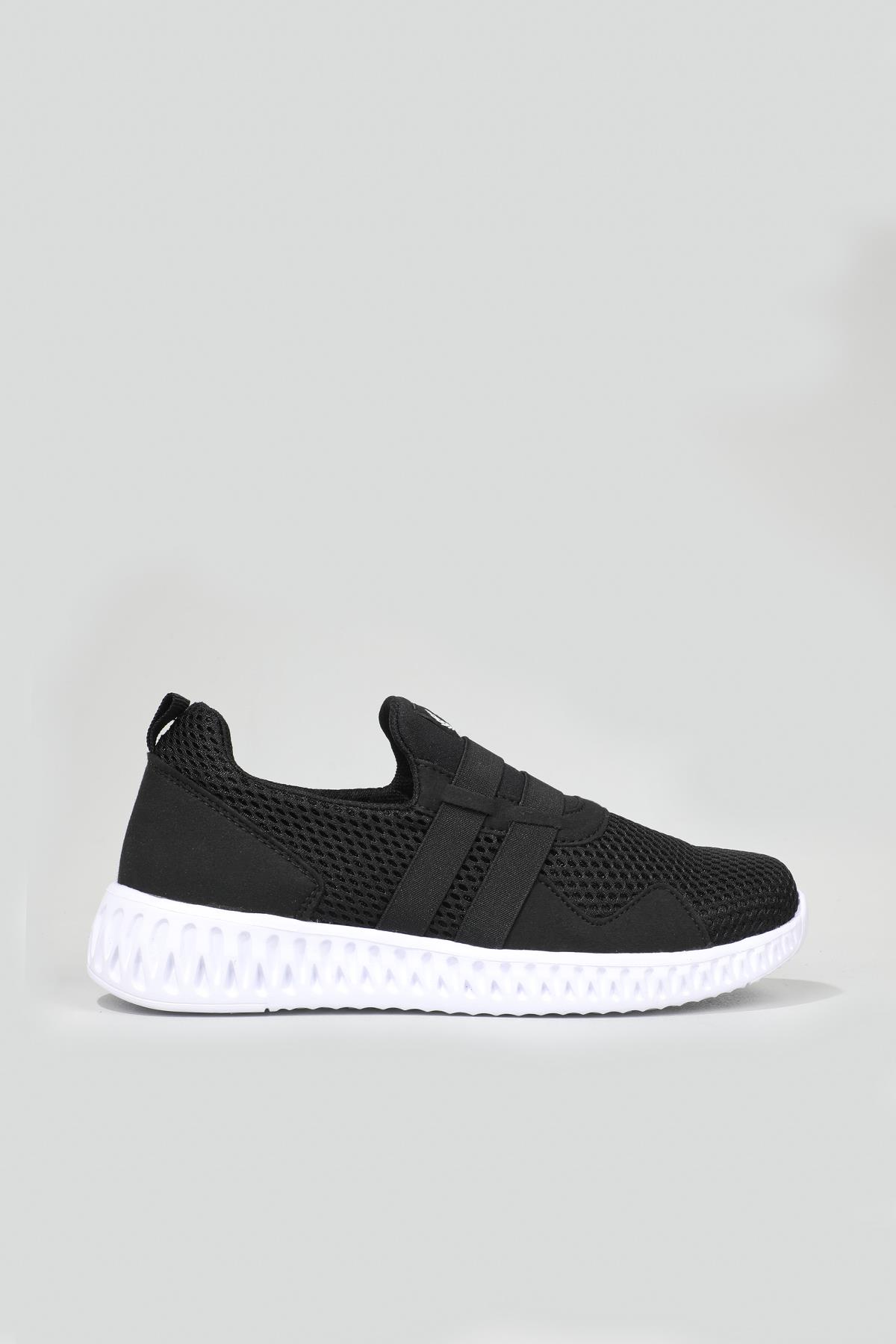 Günlük Nefes Alır Siyah Beyaz Unisex Spor Ayakkabı 567 Unisex Günlük Spor Ayakkabı BLACK SEA BLACK SEA 567 UNİSEX SPOR