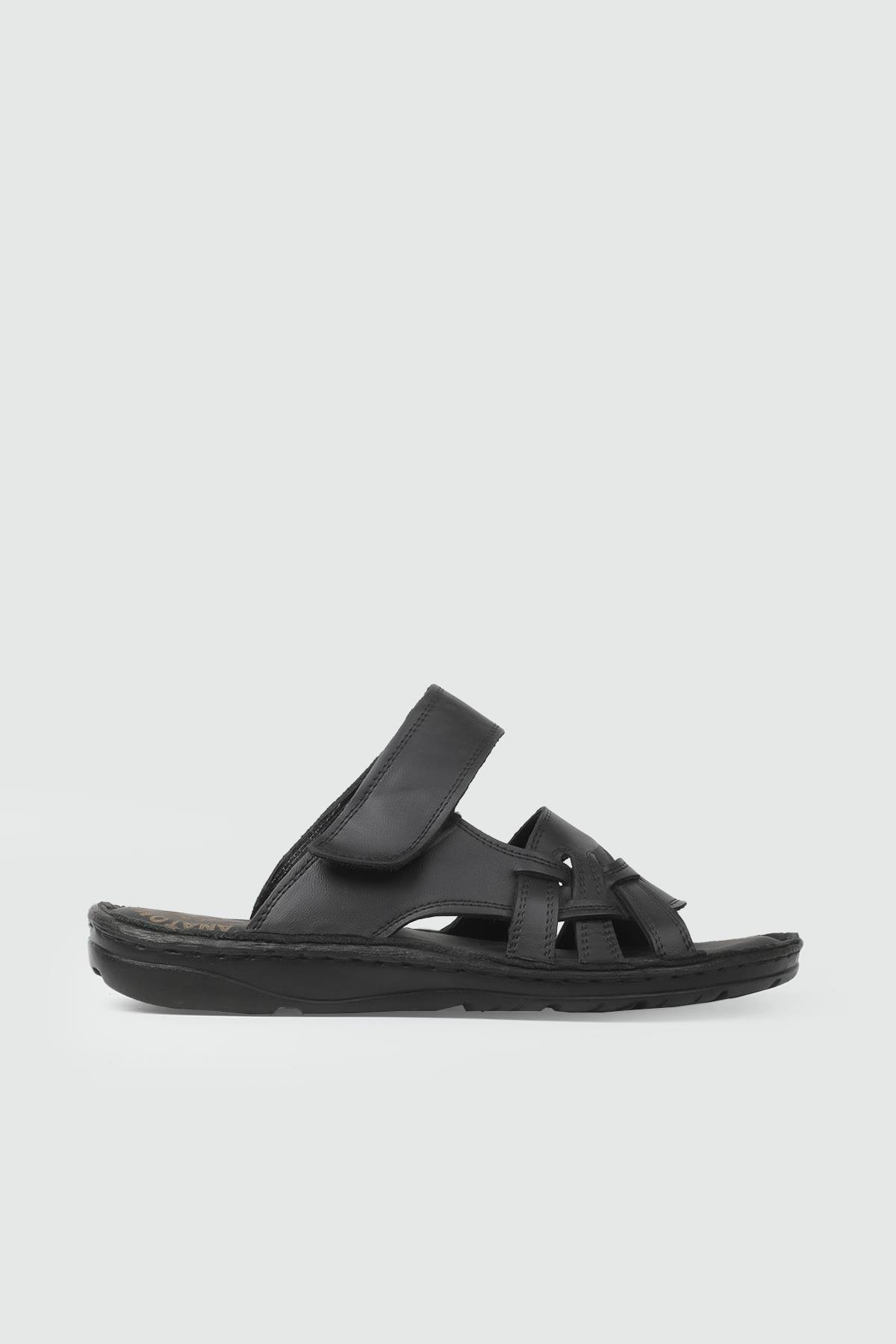 Günlük Ortopedik Siyah Erkek Terlik COMFORT 215 Erkek Terlik Comfort COMFORT 25Y 215 MER TERLİK