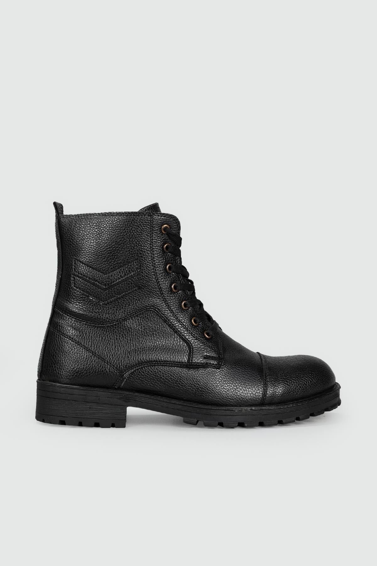 Günlük Postal Siyah Erkek Bot ÇAVUŞ Erkek Günlük Confort Bot Ayakkabı City BOOTS ÇAVUŞ MER BOT