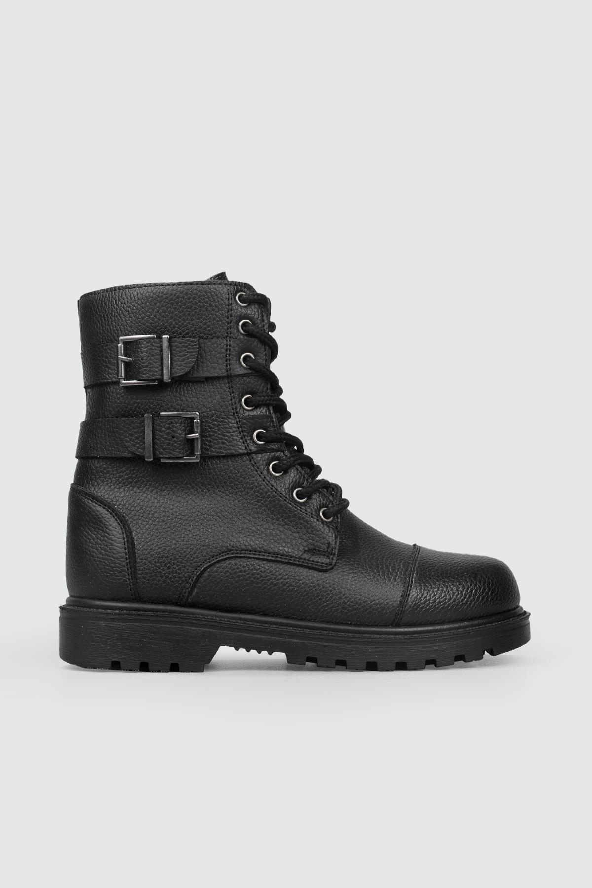 Günlük Postal Siyah Floter Unisex Bot 108 Unisex Klasik Bot FALCON FALCON 108 Unisex Bot