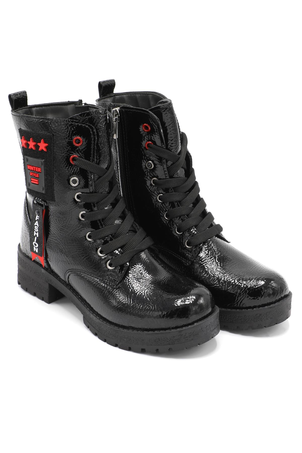 Günlük Postal Siyah Rugan Kadın Bot 7230 Kadın Günlük Conford Bot Twingo TWİNGO 7230 ZEN BOT