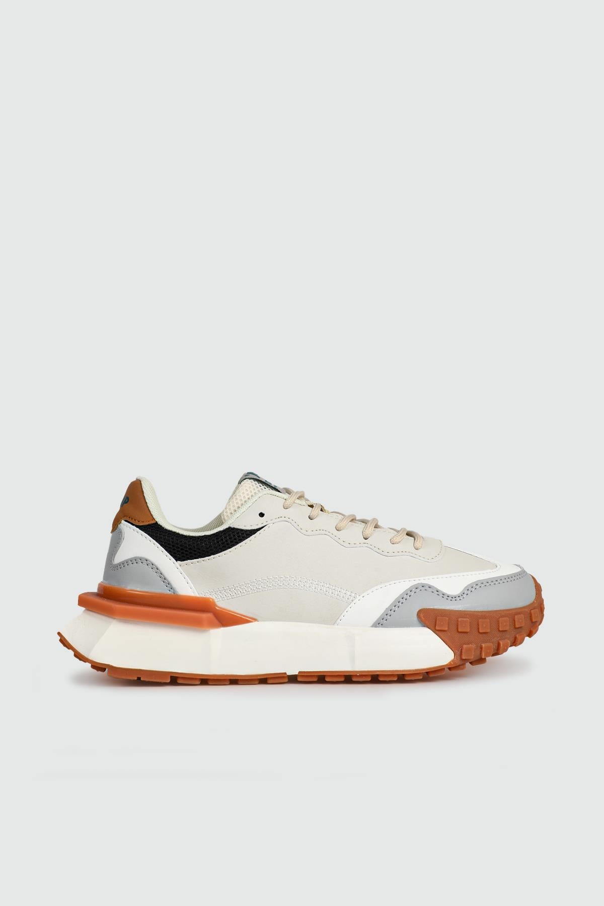 Günlük Rahat Bağcıklı Camel Bej Unisex Spor Ayakkabı 29104 Unisex Günlük Spor Ayakkabı Jump JUMP 29104 Unisex 23K