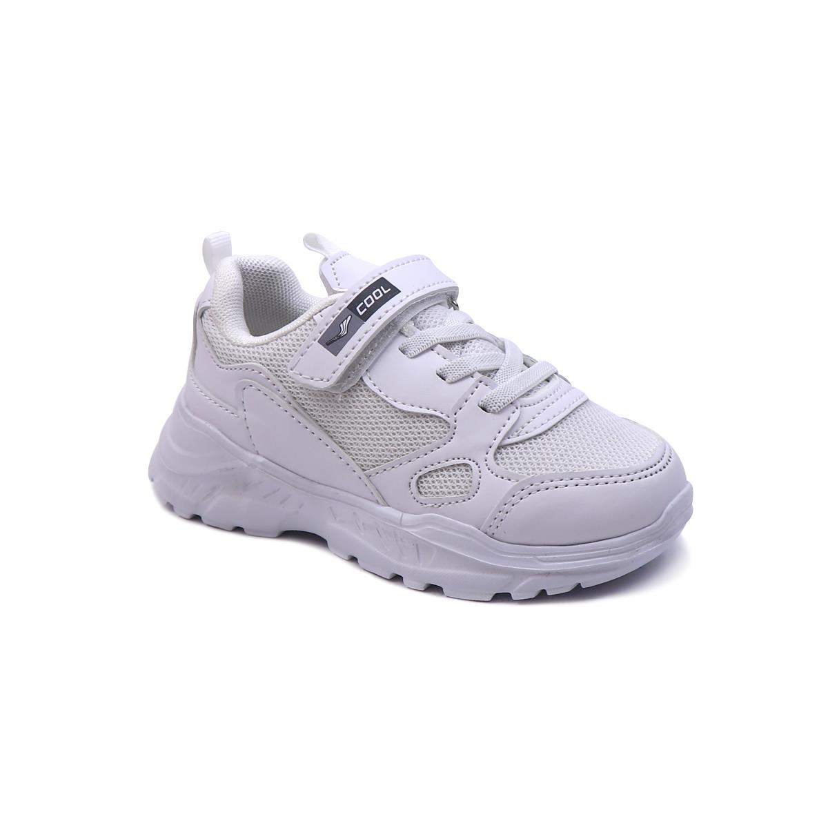 Günlük Rahat Beyaz Çocuk Spor Ayakkabı 20-S06 Çocuk Sneaker Cool 570017350