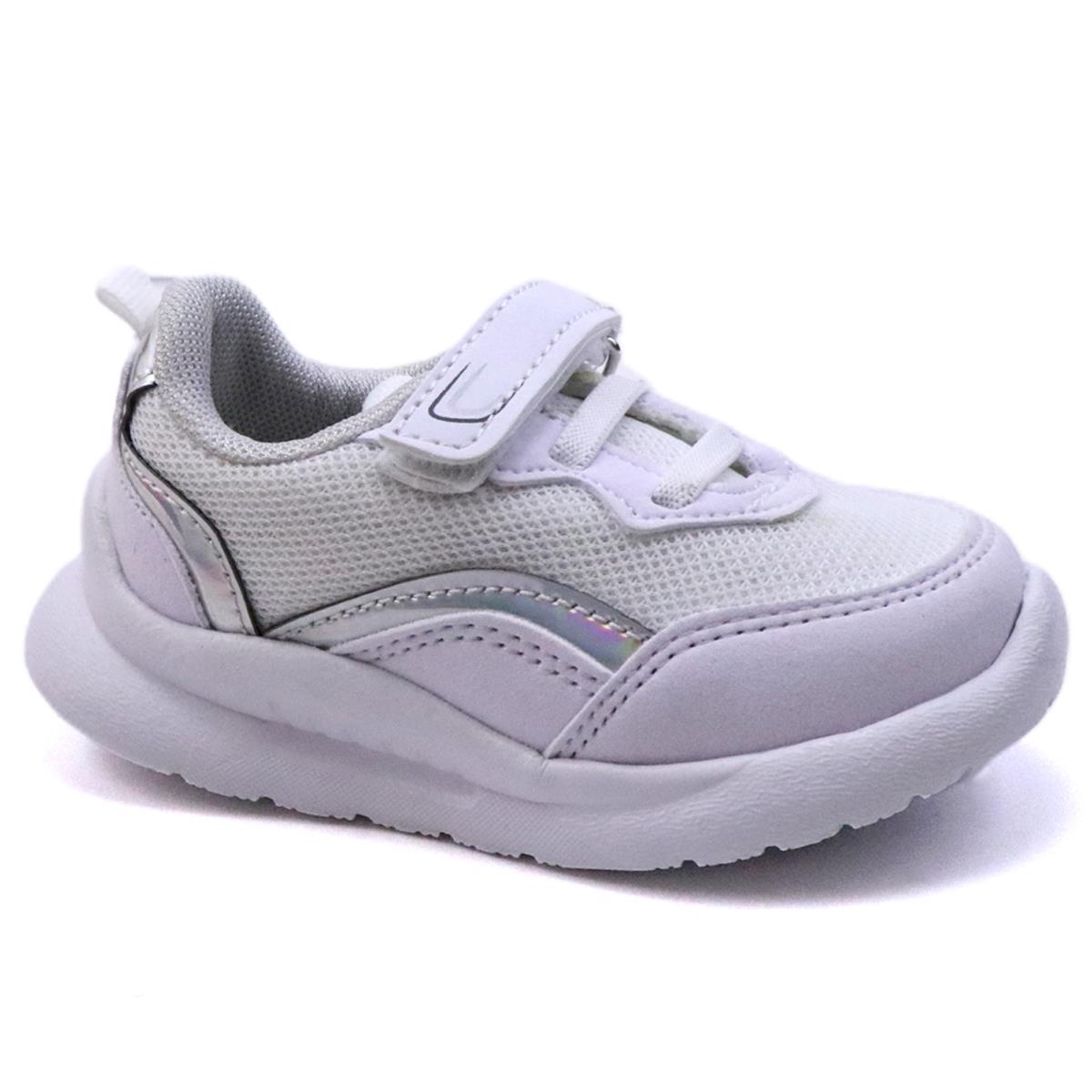 Günlük Rahat Beyaz Platin Çocuk Spor Ayakkabı 20-S29 Çocuk Günlük Spor Ayakkabı Cool COOL 20-S29 BEBE