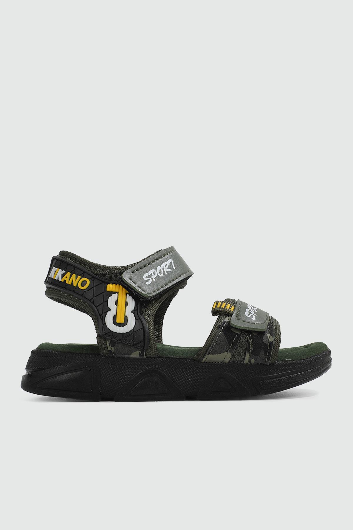 Günlük Rahat Haki Çocuk Sandalet 6150 Çocuk Sandalet Poliva POLİVA 6150 PTK 24Y