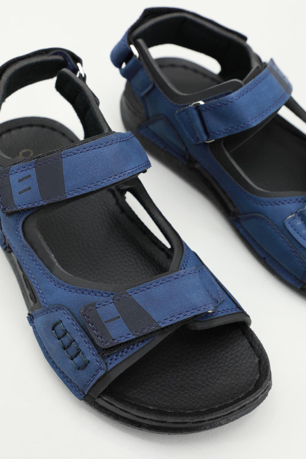 Günlük Rahat Lacivert Unisex Sandalet 301241 Unisex Sandalet Seray CV 301241 UNİSEX SANDALET