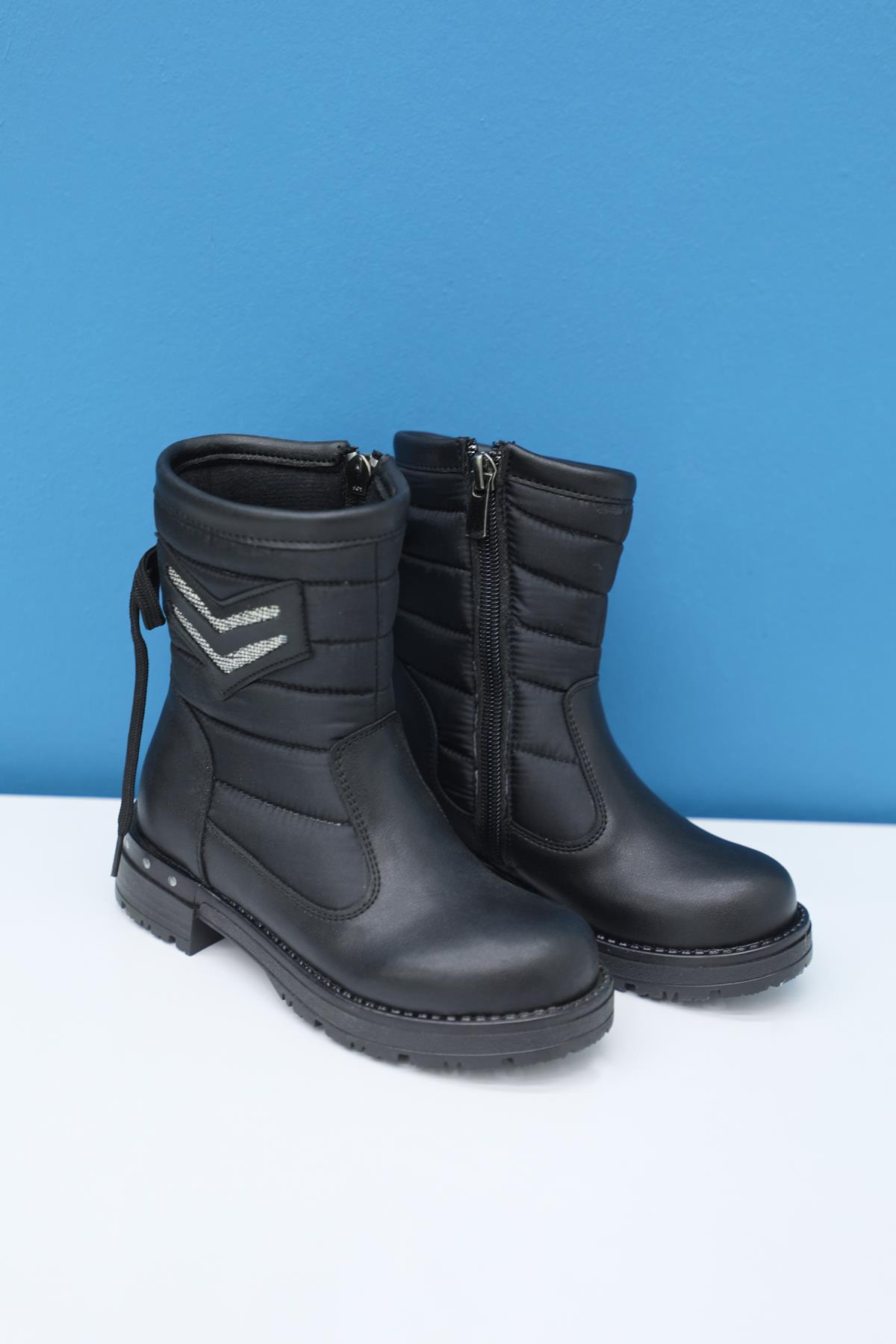 Günlük Rahat Siyah Çocuk Bot 660 Çocuk bot & Çizme Ayakdaş AYAKDAŞ 660 PTK