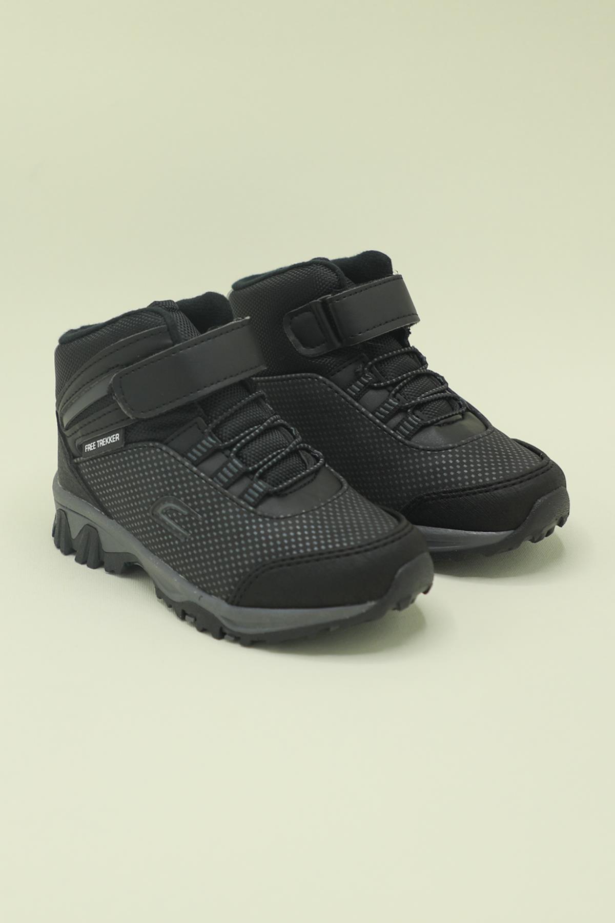 Günlük Rahat Siyah Çocuk Bot 6740 Çocuk bot & Çizme Cool COOL 6740 BOT
