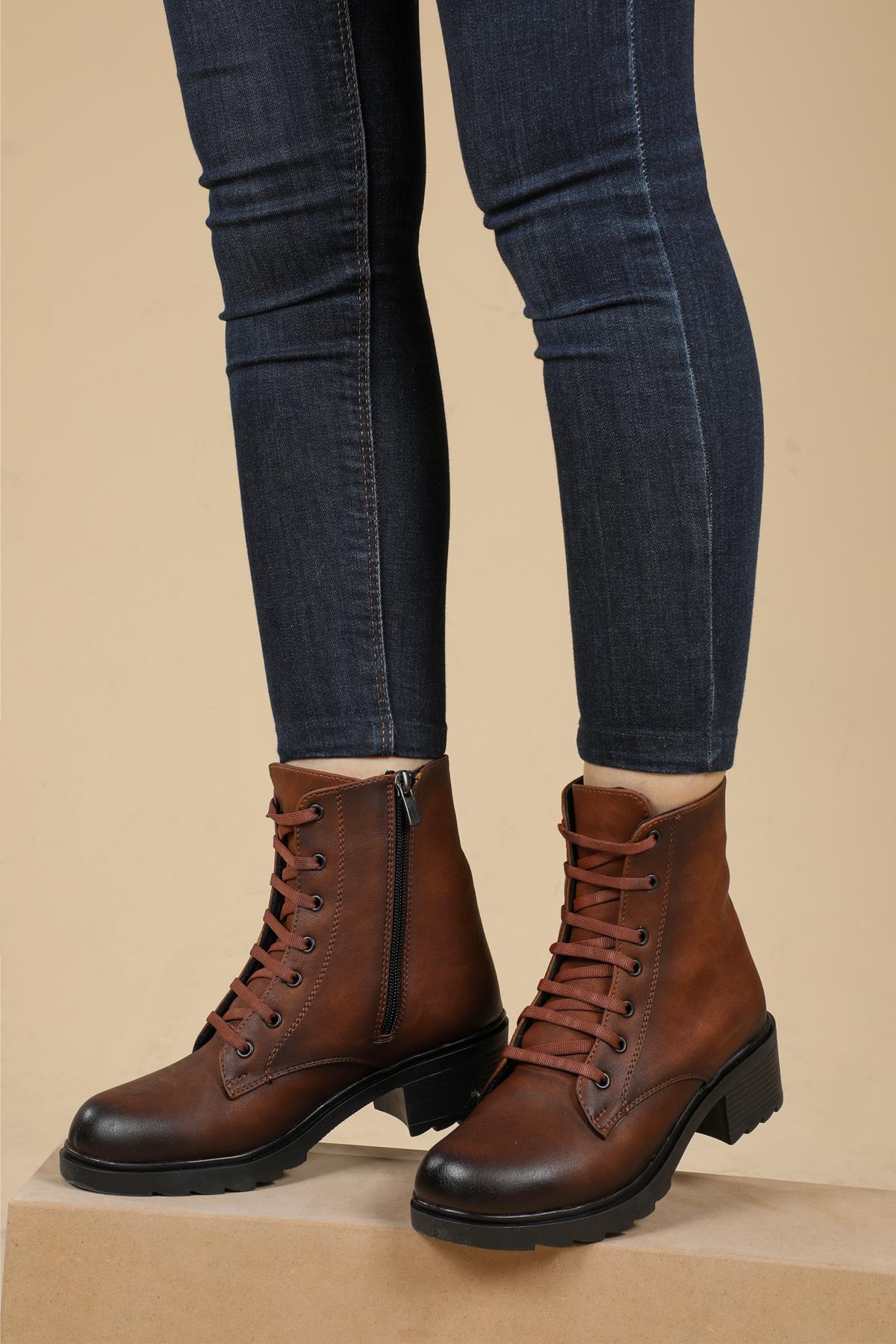 Günlük Rahat Taba Kadın Bot S-048 Kadın Günlük Conford Bot Carla Bella SEDEF S-048 BOT