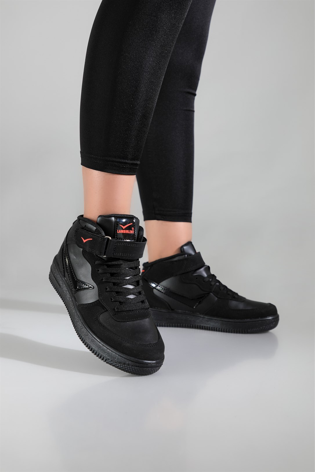 Günlük Siyah Unisex Spor Ayakkabı 2185 Unisex Basketbol Lambırlent LAMBIRLENT 2185 UNİSEX BASKET