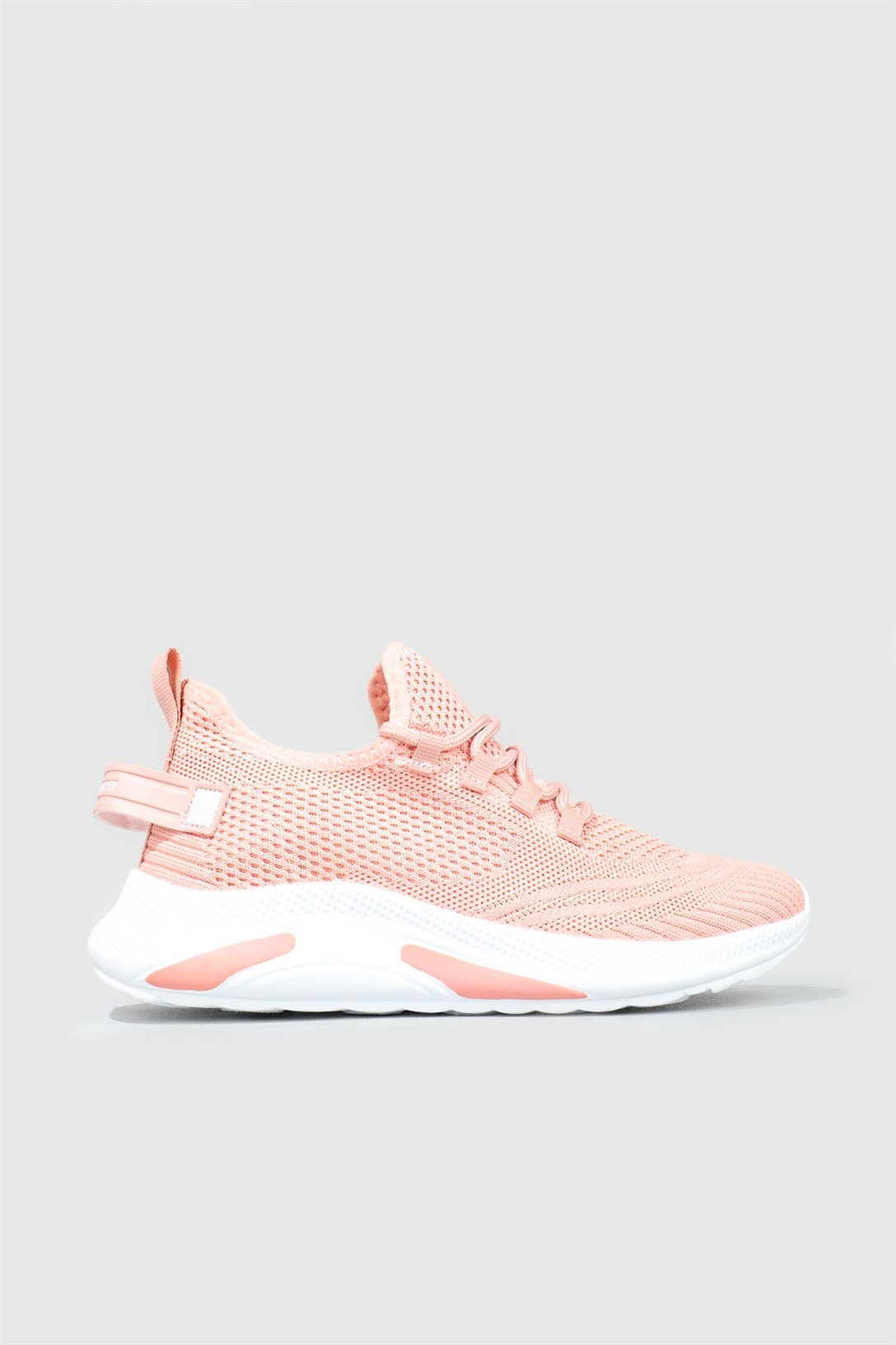 Günlük Triko Nefes Alır Pudra Kadın Spor Ayakkabı 062 Kadın Günlük Spor Ayakkabı PASOMIA PASOMİA 062 ZEN TRİKO SPOR