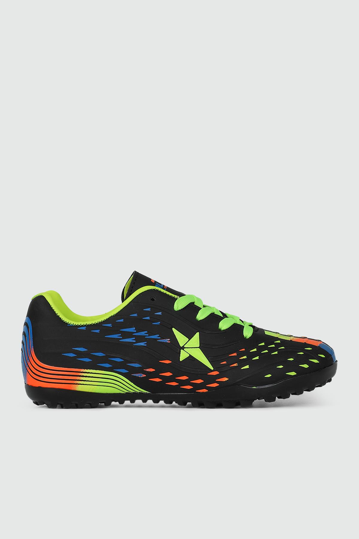 Halı Saha Siyah Sarı Unisex Spor Ayakkabı 535 Çocuk Futbol Twingo LALİGA 535 Çocuk 24Y