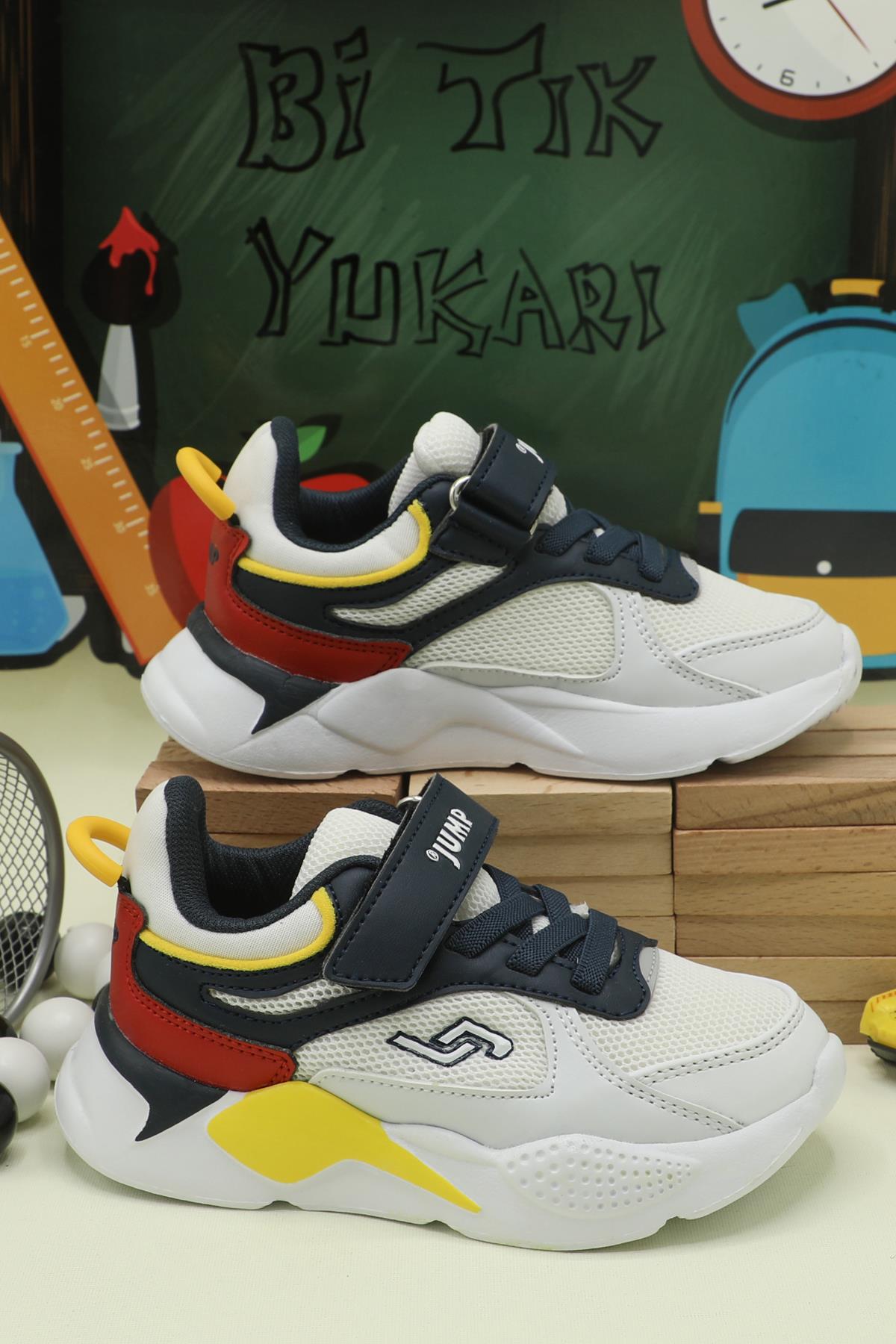 Havalı Ortopedik Byz Laci Sarı Çocuk Spor Ayakkabı 24931 Çocuk Günlük Spor Ayakkabı Jump JUMP 24931 PATİK