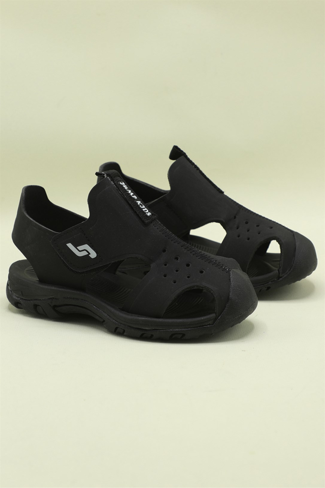 Jump Günlük Rahat Siyah Çocuk Sandalet 26107 | Ayakkabı City