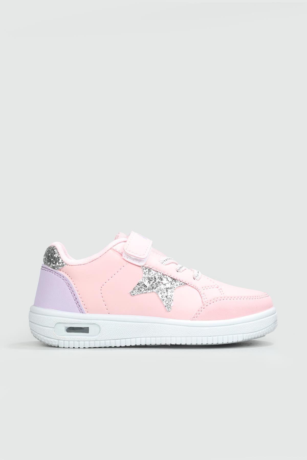 Işıklı Sneaker Pembe Lila Çocuk Spor Ayakkabı MALIBU Çocuk Günlük Spor Ayakkabı Kinetix KİNETİX MALIBU SPOR