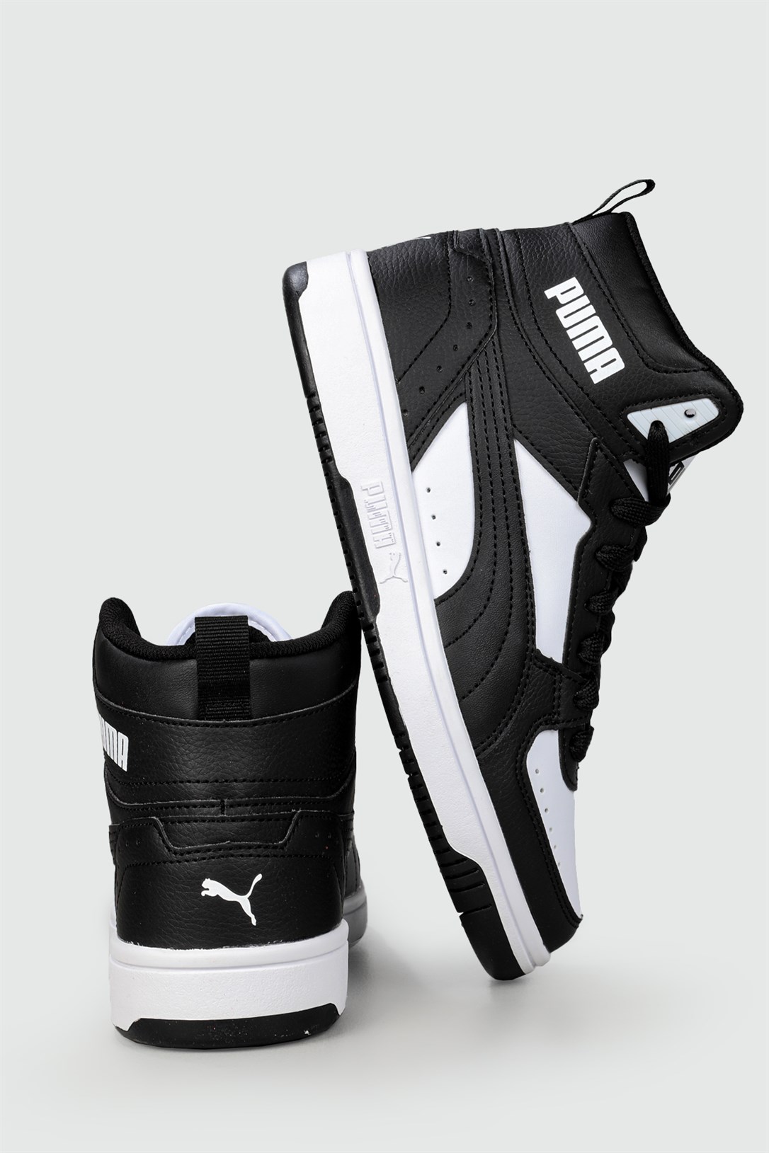 Puma Jordan Boğazlı Siyah Beyaz Unisex Spor Ayakkabı 374687-01 JR