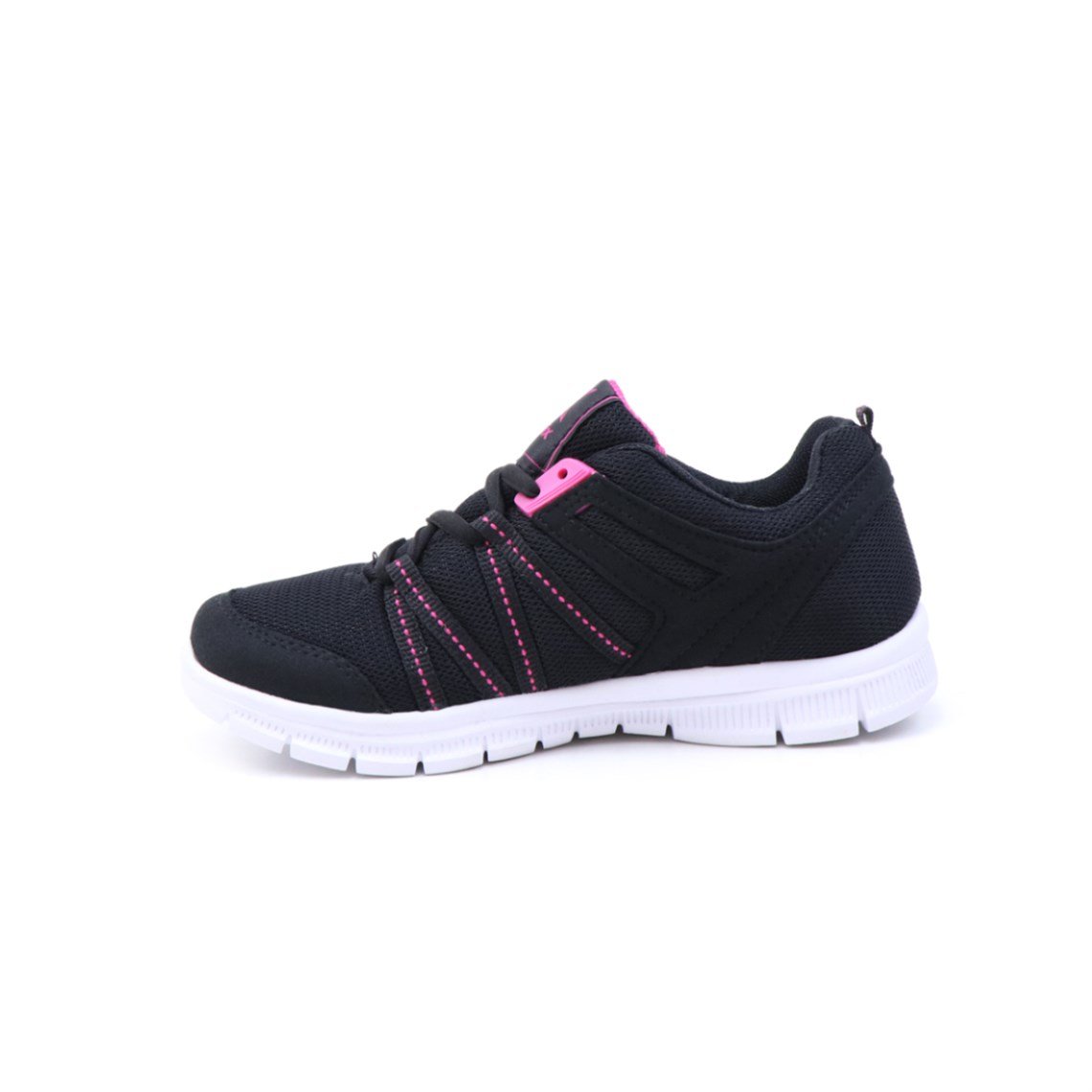 Kinetix Günlük Koşu Yürüyüş Siyah Fuşya Kadın Spor Ayakkabı MELINA