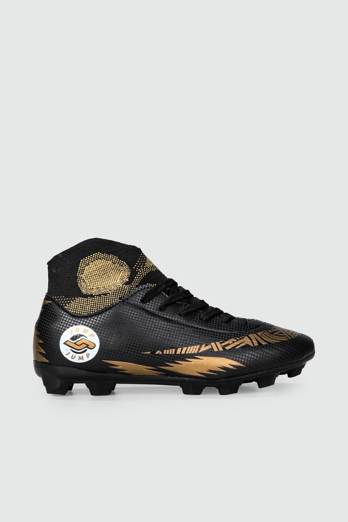Krampon Siyah Gold Erkek Spor Ayakkabı 28365 Erkek Futbol Jump JUMP 28365 MER KRAMPON