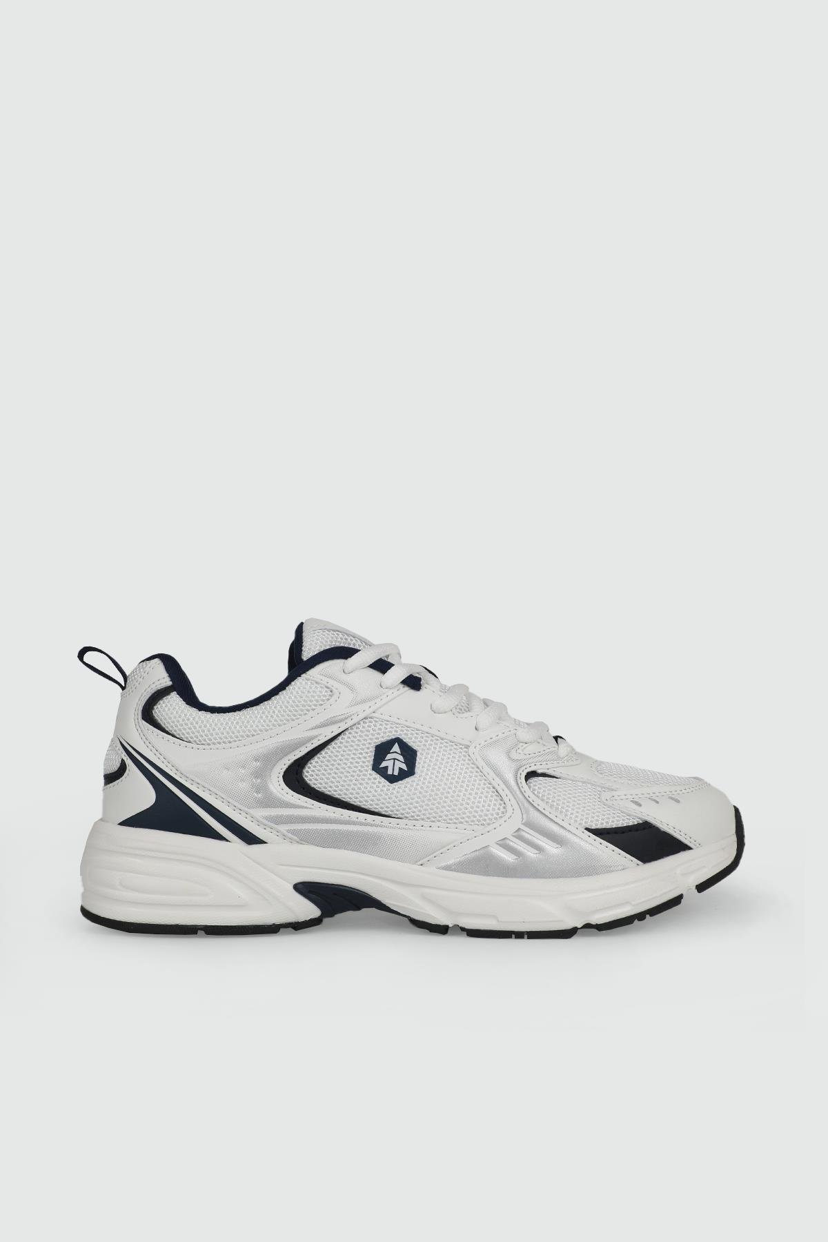Nefes Alır Fileli Bağcıklı Beyaz Laci Unisex Spor Ayakkabı 23144 Unisex Günlük Spor Ayakkabı Hammer Jack HAMMERJACK 101 23144 Sanga UNS
