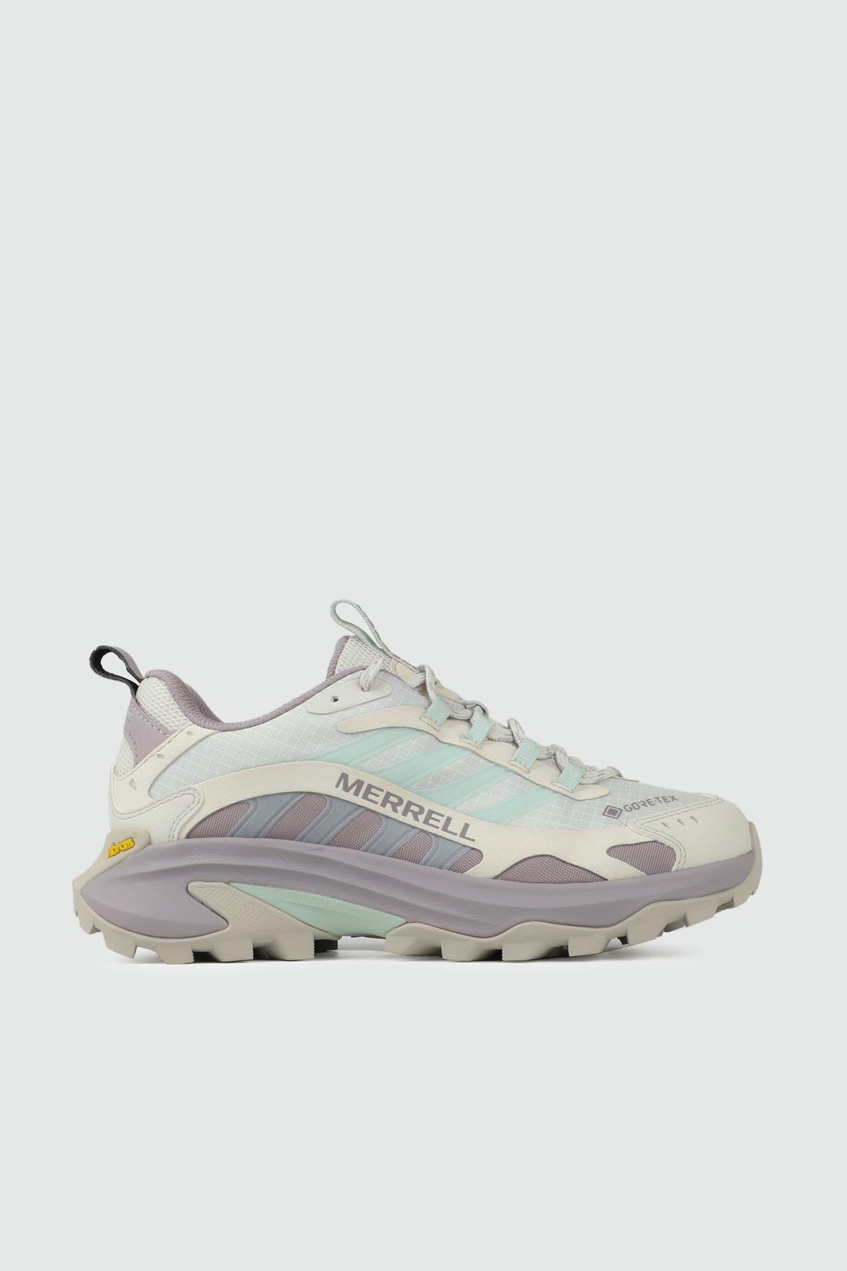 Nefes Alır Kalın Taban Bağcıklı GREIGE Su Geçirmez Rahat Nefes Alır J038510 Kadın Günlük Ayakkabı MERRELL J038510