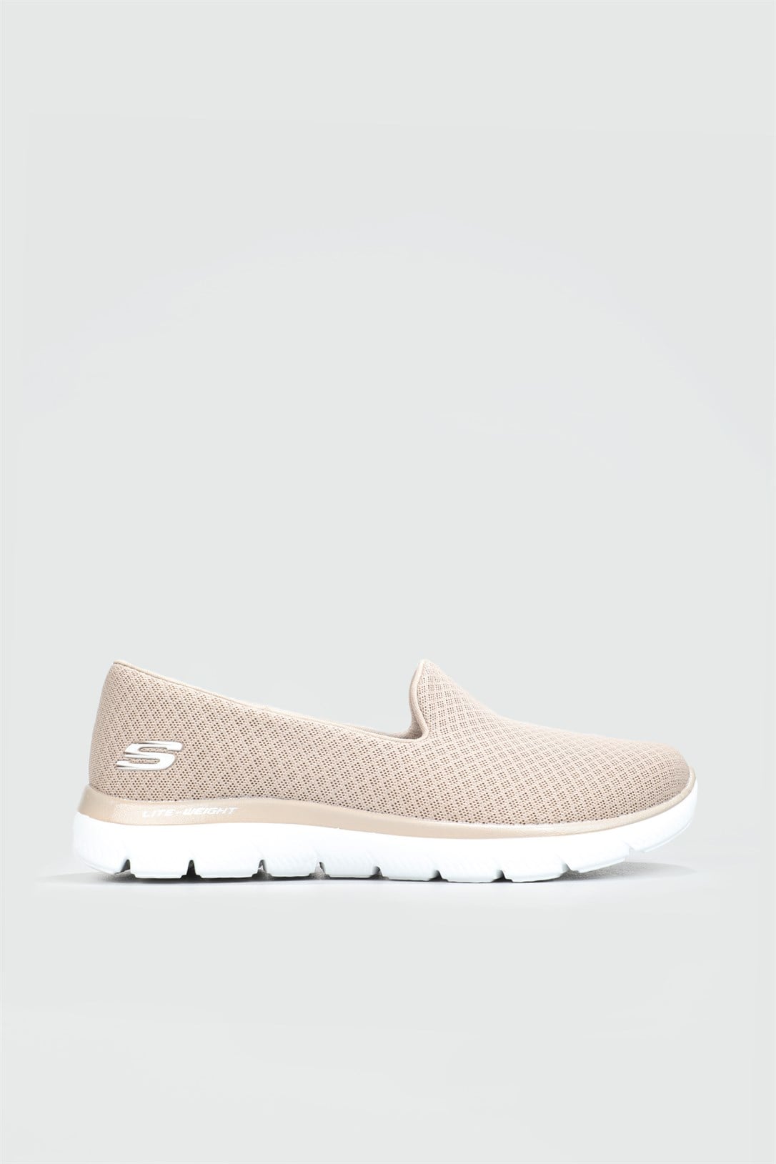 Nefes Alır Ortopedik Bej Kadın Spor Ayakkabı 896123 Kadın Koşu / Yürüyüş Skechers SKECHER 896123 ZEN SPOR AYAK
