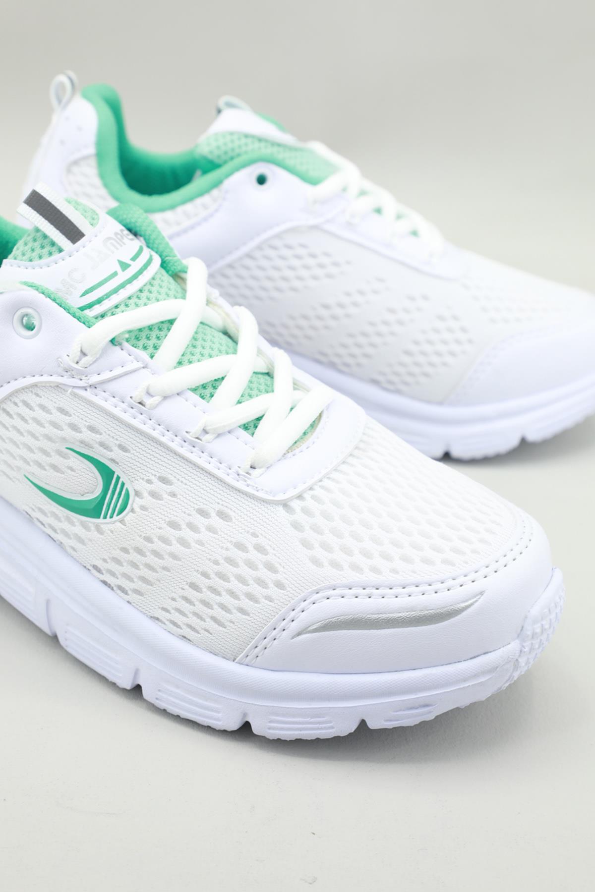 Nefes Alır Ortopedik Beyaz Su Yeşil Unisex Spor Ayakkabı 2015 Unisex Günlük Spor Ayakkabı Jamper JAMPER 2015 Unisex