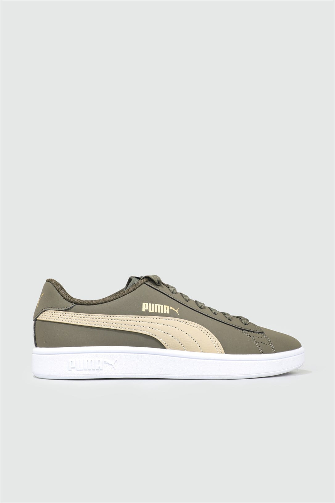 Nefes Alır Ortopedik Haki Erkek Spor Ayakkabı 365160-47 Erkek Koşu / yürüyüş Puma PUMA 365160-47 MER SMASH