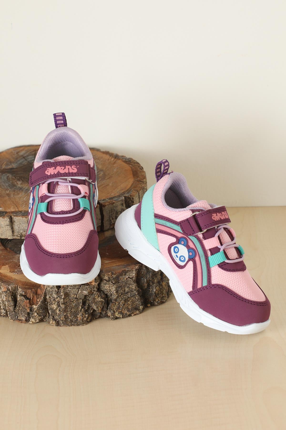 Nefes Alır Ortopedik Mor Pembe Çocuk Spor Ayakkabı 365 Çocuk Günlük Spor Ayakkabı Arvenzo ARVENTO 365 BEBE