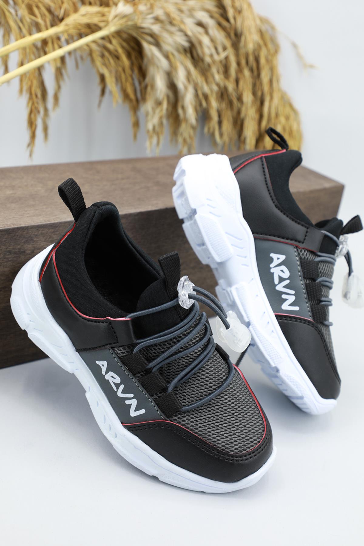 Nefes Alır Ortopedik Syh Füme Çocuk Spor Ayakkabı 425 Çocuk Günlük Spor Ayakkabı Arvenzo Arvento 425 Filet Spor