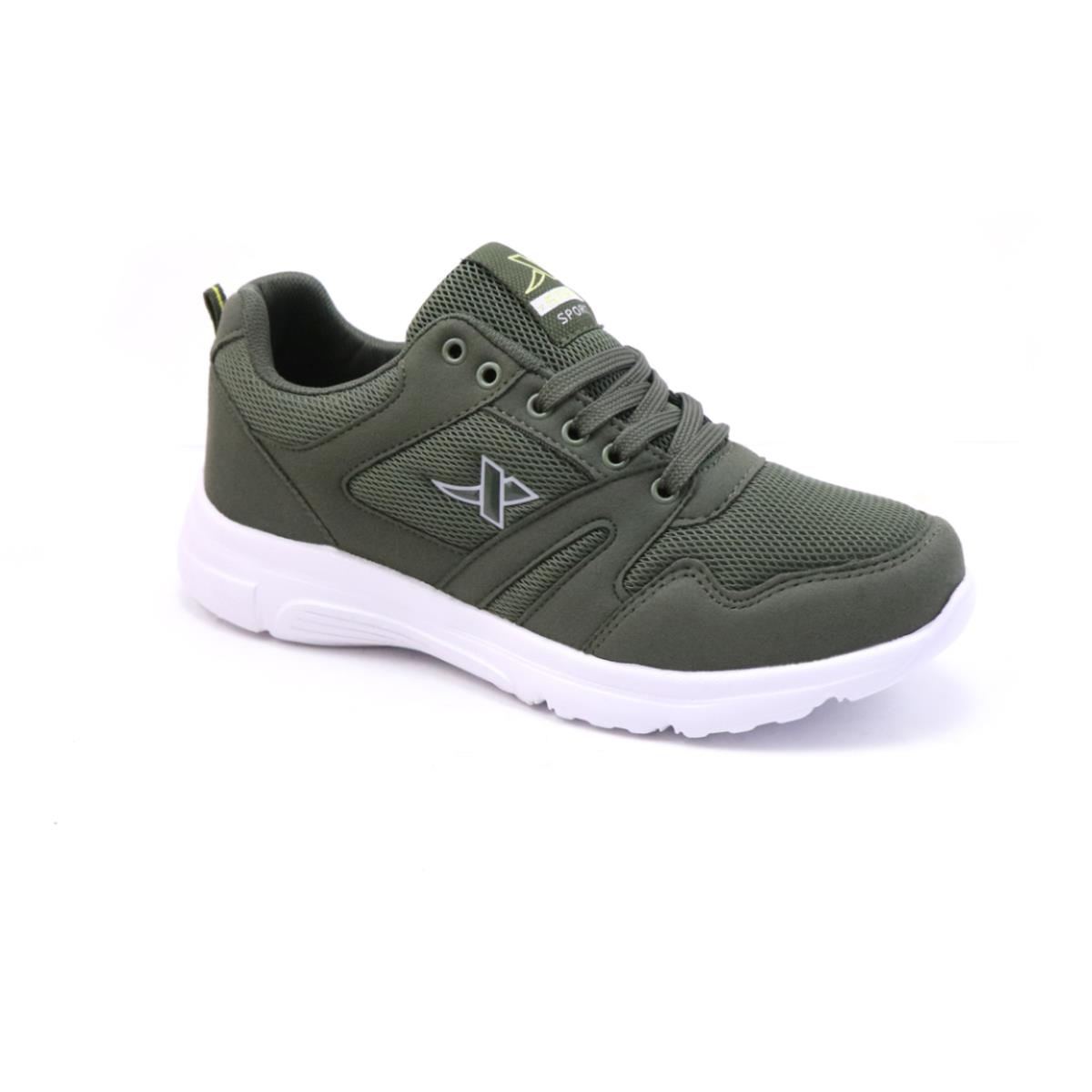 Nefes Alır Rahat Haki Beyaz Erkek Spor Ayakkabı 020 Erkek Günlük Spor Ayakkabı Step XSTEP 020 MER SPOR