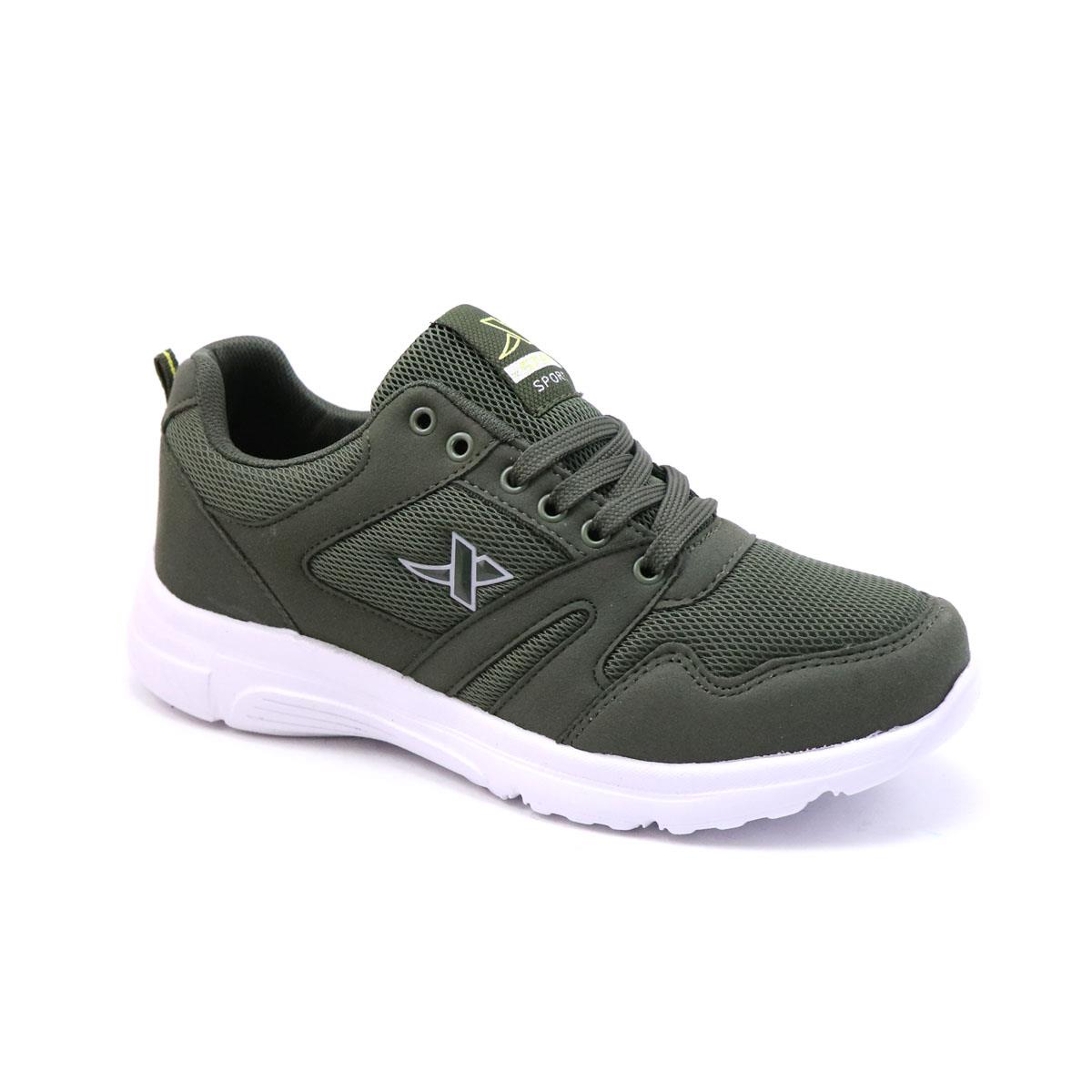 Nefes Alır Rahat Haki Beyaz Unisex Spor Ayakkabı 020 Unisex Günlük Spor Ayakkabı Step XSTEP 020 UNİSEX SPOR