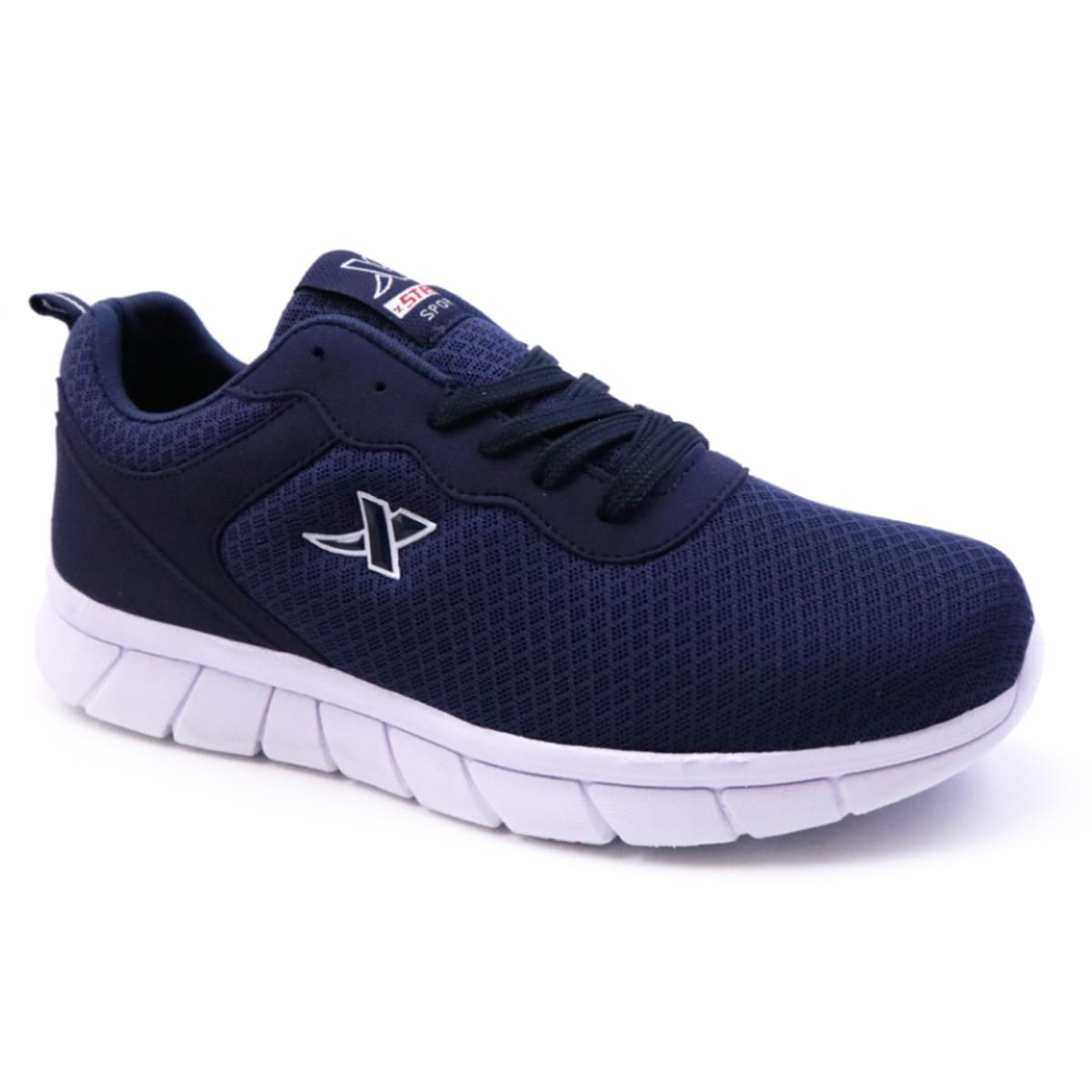 Nefes Alır Rahat Laci Beyaz Erkek Spor Ayakkabı 065 Erkek Sneaker Step STEP 065 MER