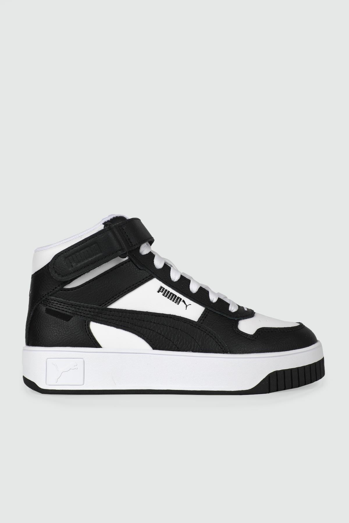 Nefes Alır Rahat Siyah Beyaz Unisex Spor Ayakkabı 392337-03 Unisex Günlük Spor Ayakkabı Puma PUMA 392337-03 Carina Street M