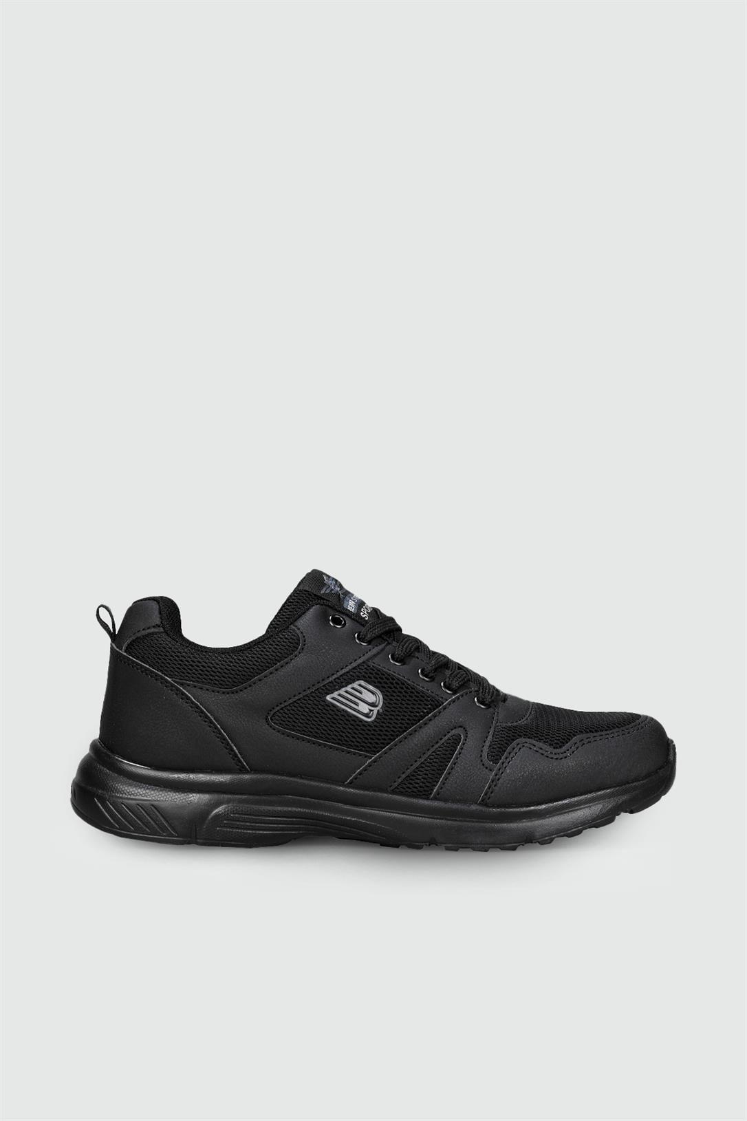 Nefes Alır Rahat Sıyah Erkek Spor Ayakkabı 020 Erkek Günlük Spor Ayakkabı Beınsteps BEINSTEPS 020 MER SPOR