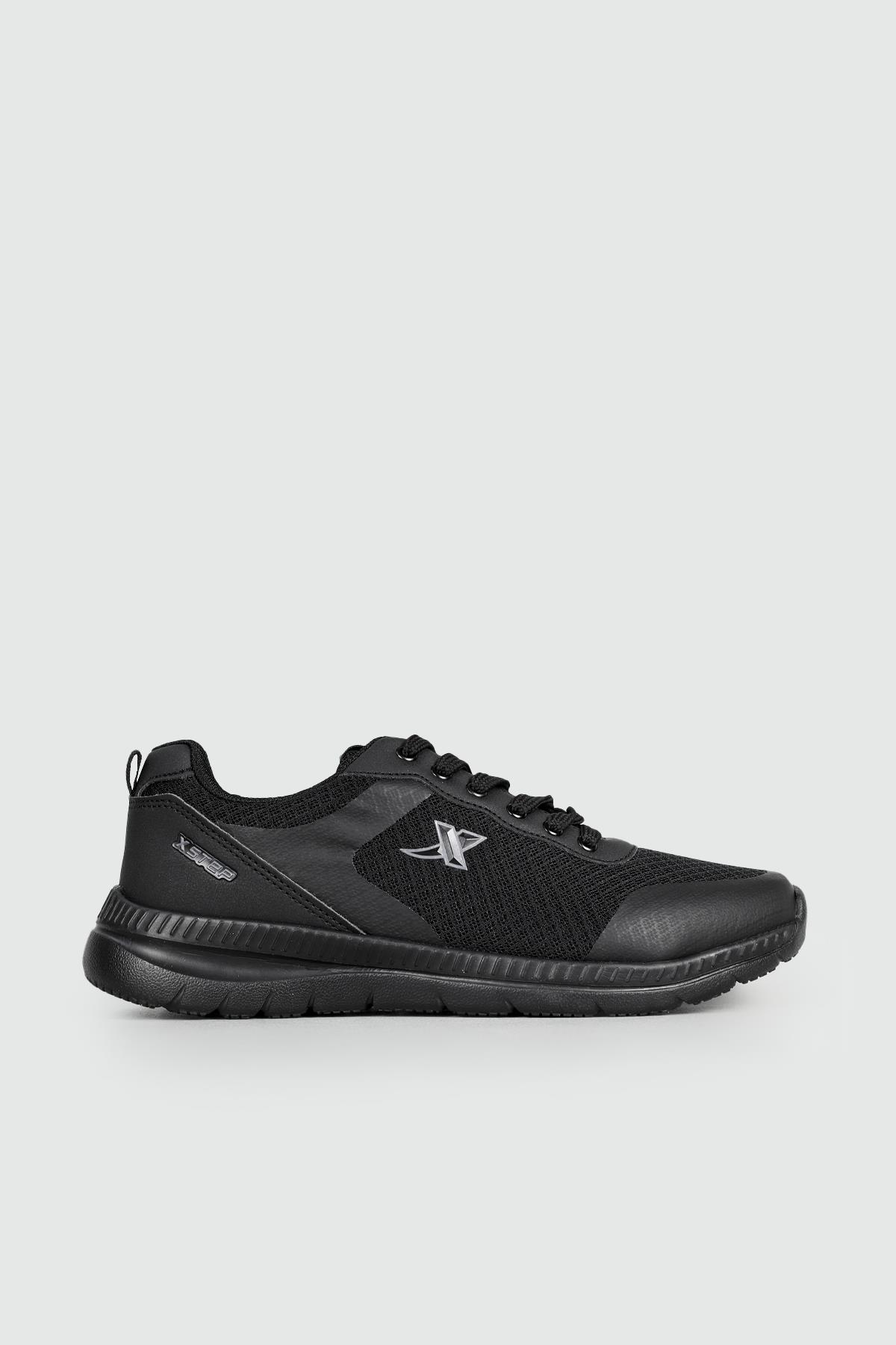 Nefes Alır Rahat Sıyah Erkek Spor Ayakkabı 065 Erkek Sneaker Step STEP 065 MER