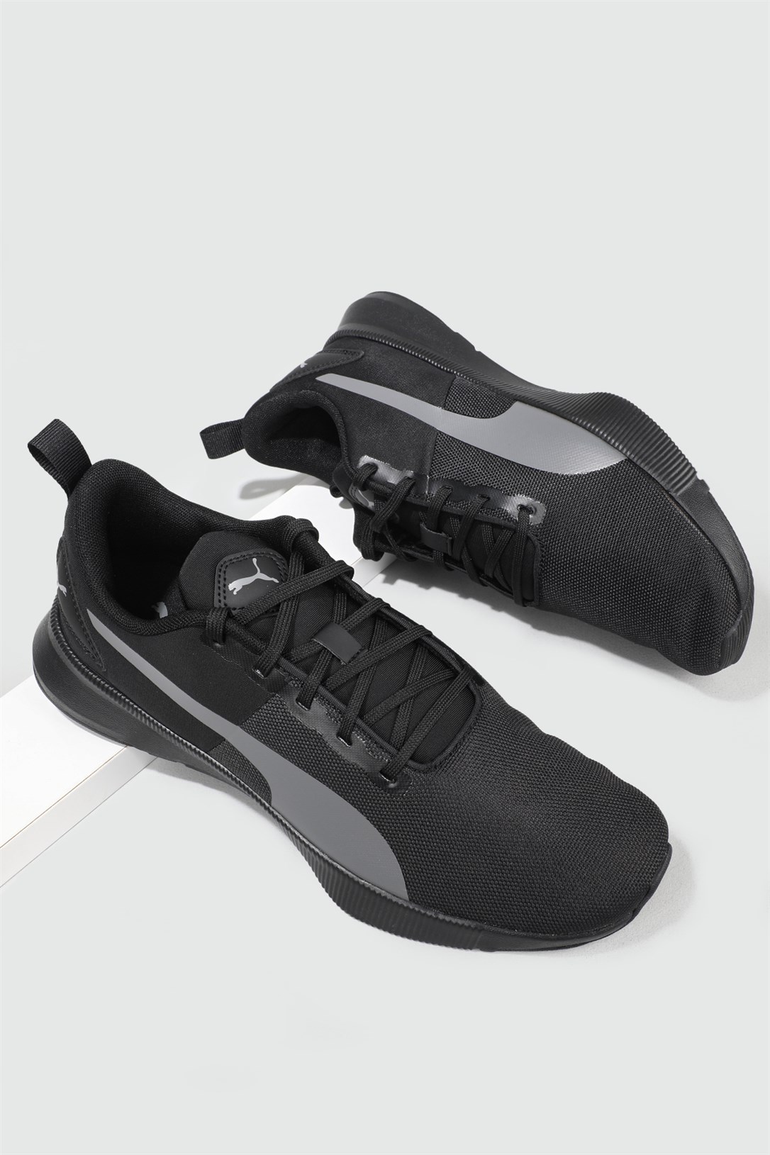 Puma Nefes Alır Rahat Siyah Gri Erkek Spor Ayakkabı 195343-02