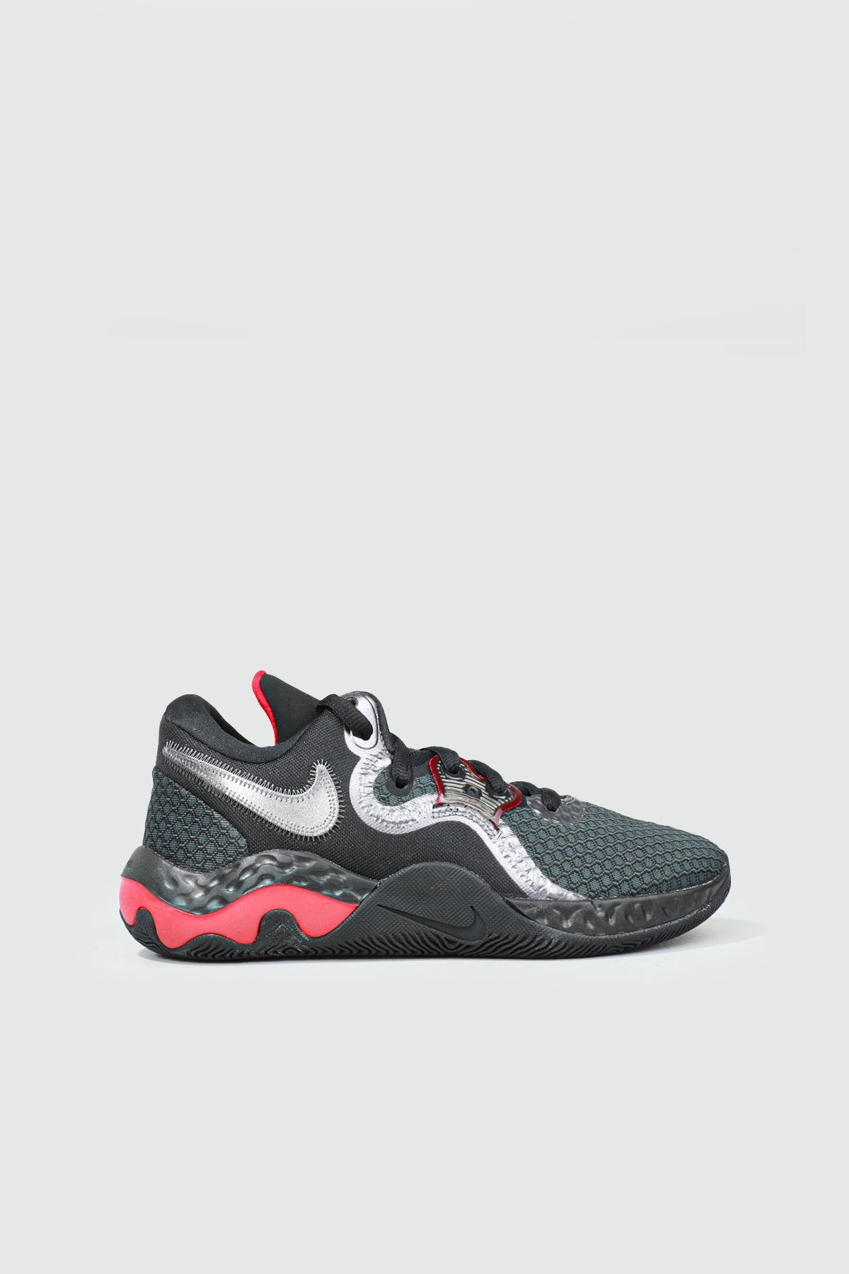 Nefes Alır Rahat Siyah Gri Kırmızı Erkek Spor Ayakkabı RENEWELEVATE2 Erkek Günlük Spor Ayakkabı Nike NIKE CW3406-002 Renew Elevate2
