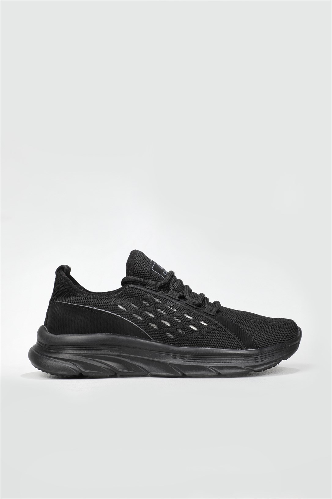 Nefes Alır Rahat Siyah Unisex Spor Ayakkabı 1272 Unisex Günlük Spor Ayakkabı Conpax CONPAX 1272 Unisex 22Y