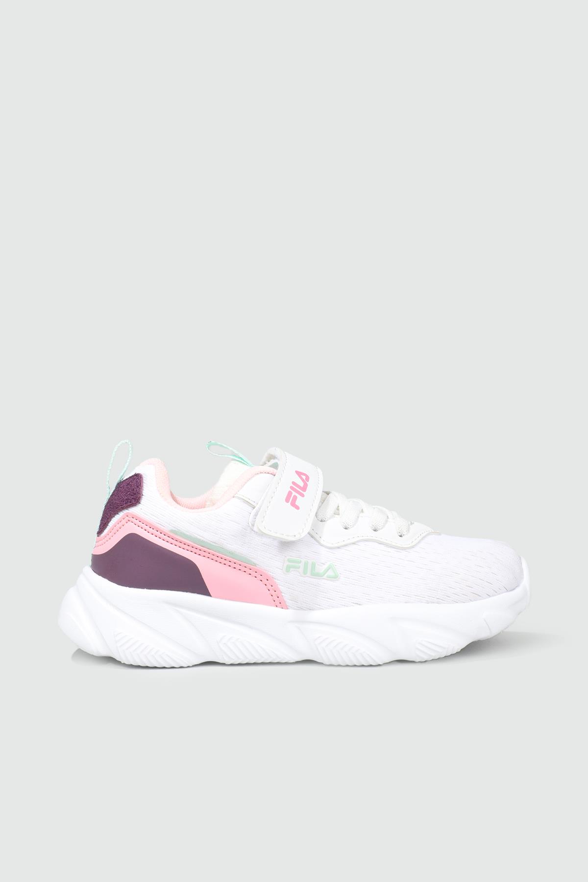 Nefes Alır Rahat Somon Mint Çocuk Spor Ayakkabı 1803 Çocuk Sneaker Fıla FILA 1803 FLT SPOR