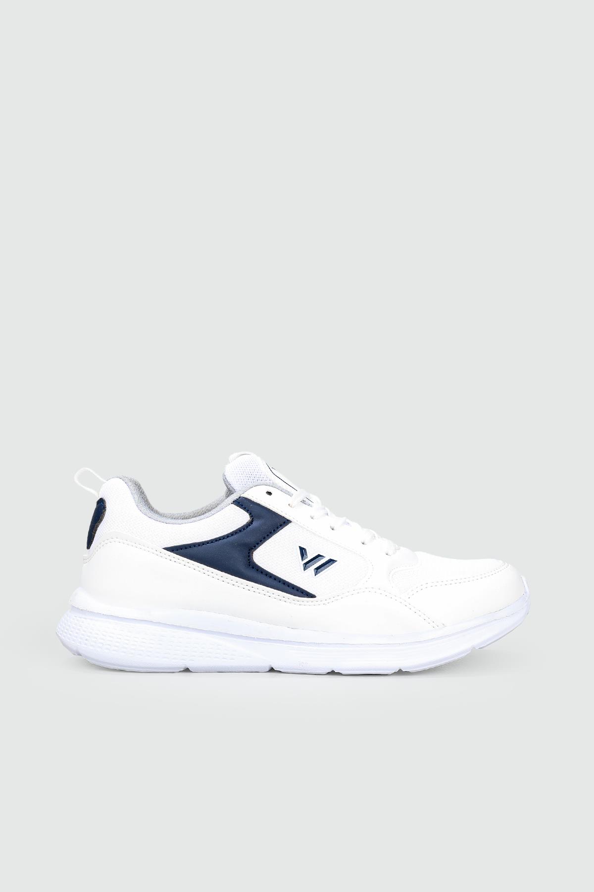 Nefes Alır Sneaker Beyaz Laci Unisex Spor Ayakkabı 108 Unisex Günlük Spor Ayakkabı Beınsteps AIR WOLF 108 UNİSEX 22Y