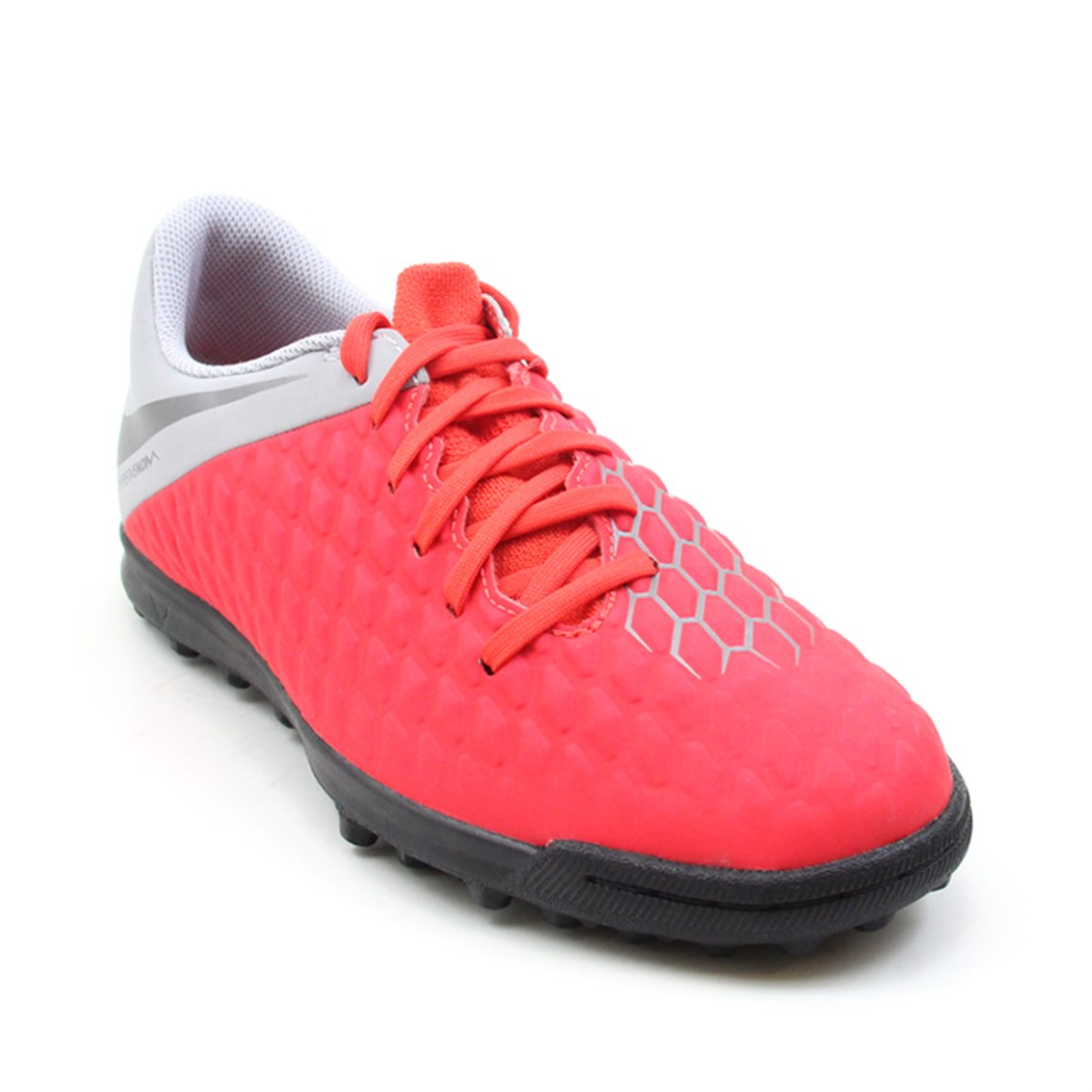 Nike Halı Saha Kırmızı Gri Erkek Spor Ayakkabı AJ3811-600