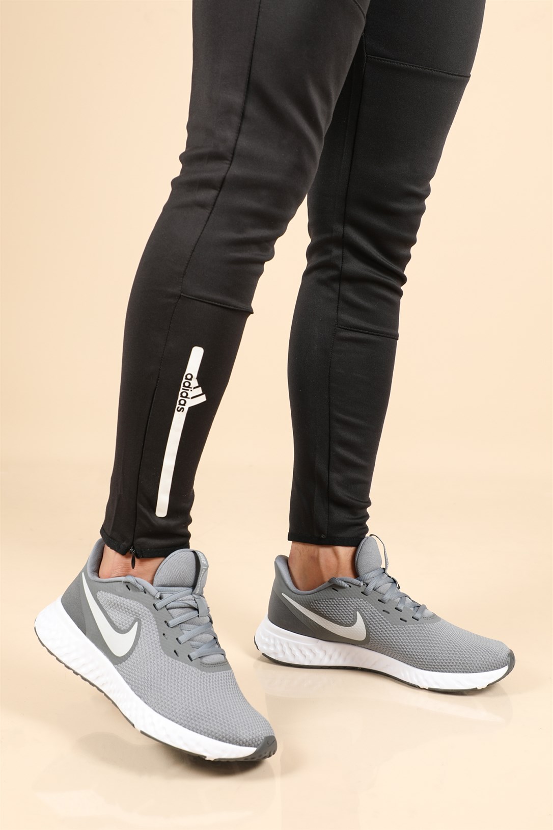 Nike Günlük Koşu Yürüyüş Gri Platin Erkek Spor Ayakkabı BQ3204-005