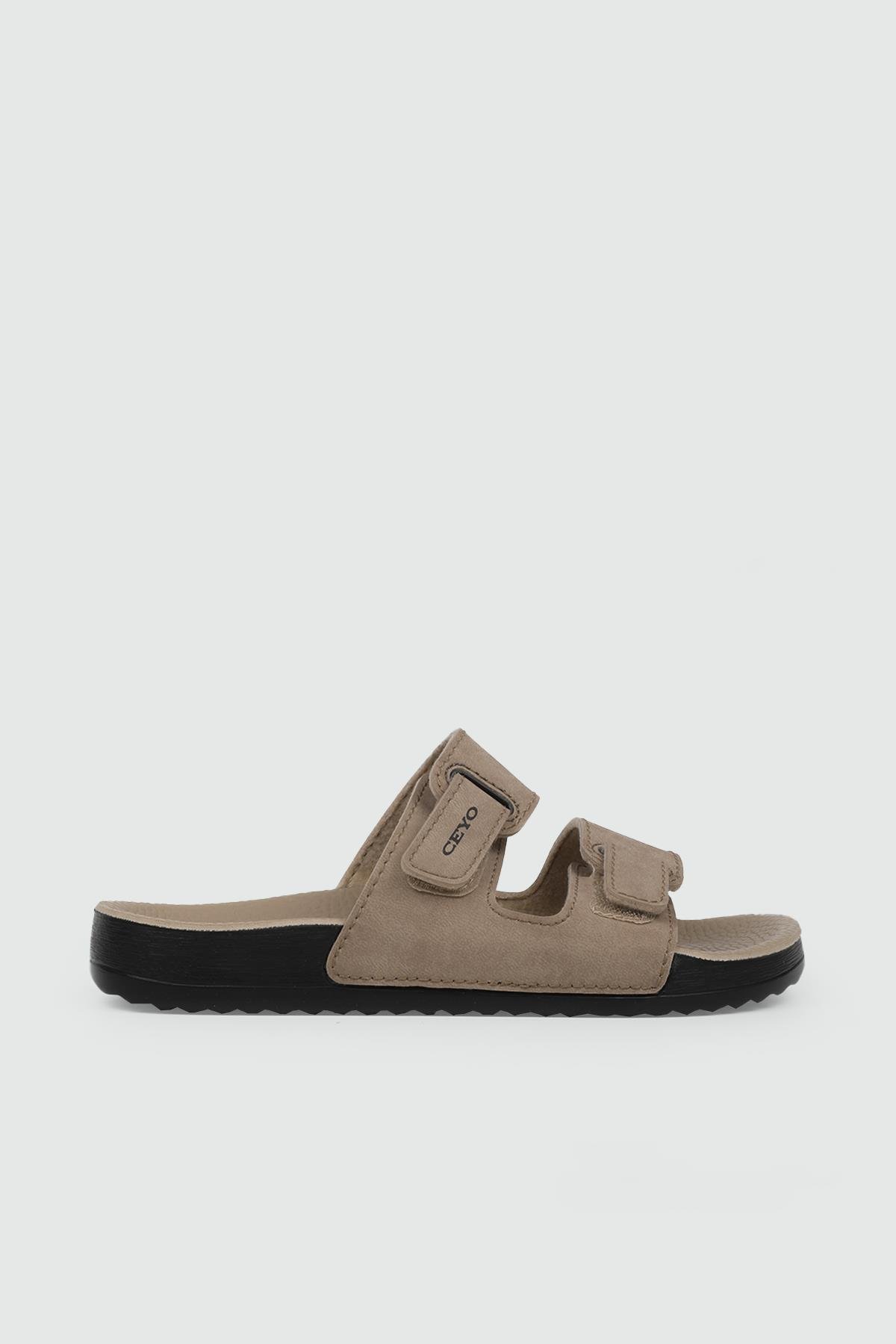 Ortopedik Camel Kadın Terlik CEYO BAHAMA-16 Kadın Günlük Terlik Ceyo CEYO BAHAMA-16 ZEN TERLİK