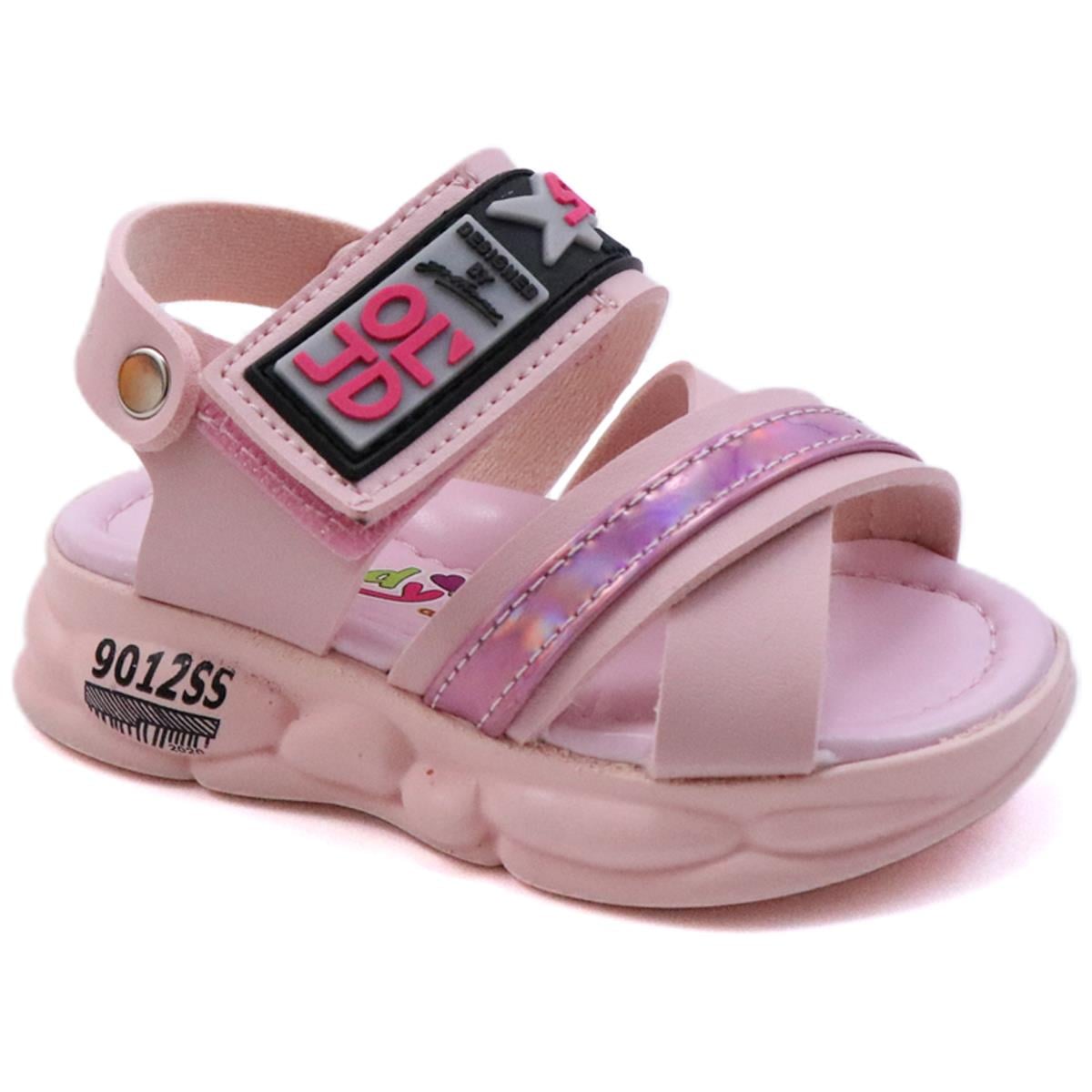 Ortopedik Pembe Çocuk Sandalet K-86 Çocuk Sandalet Wendy WENDY K-86 BEBE SAN