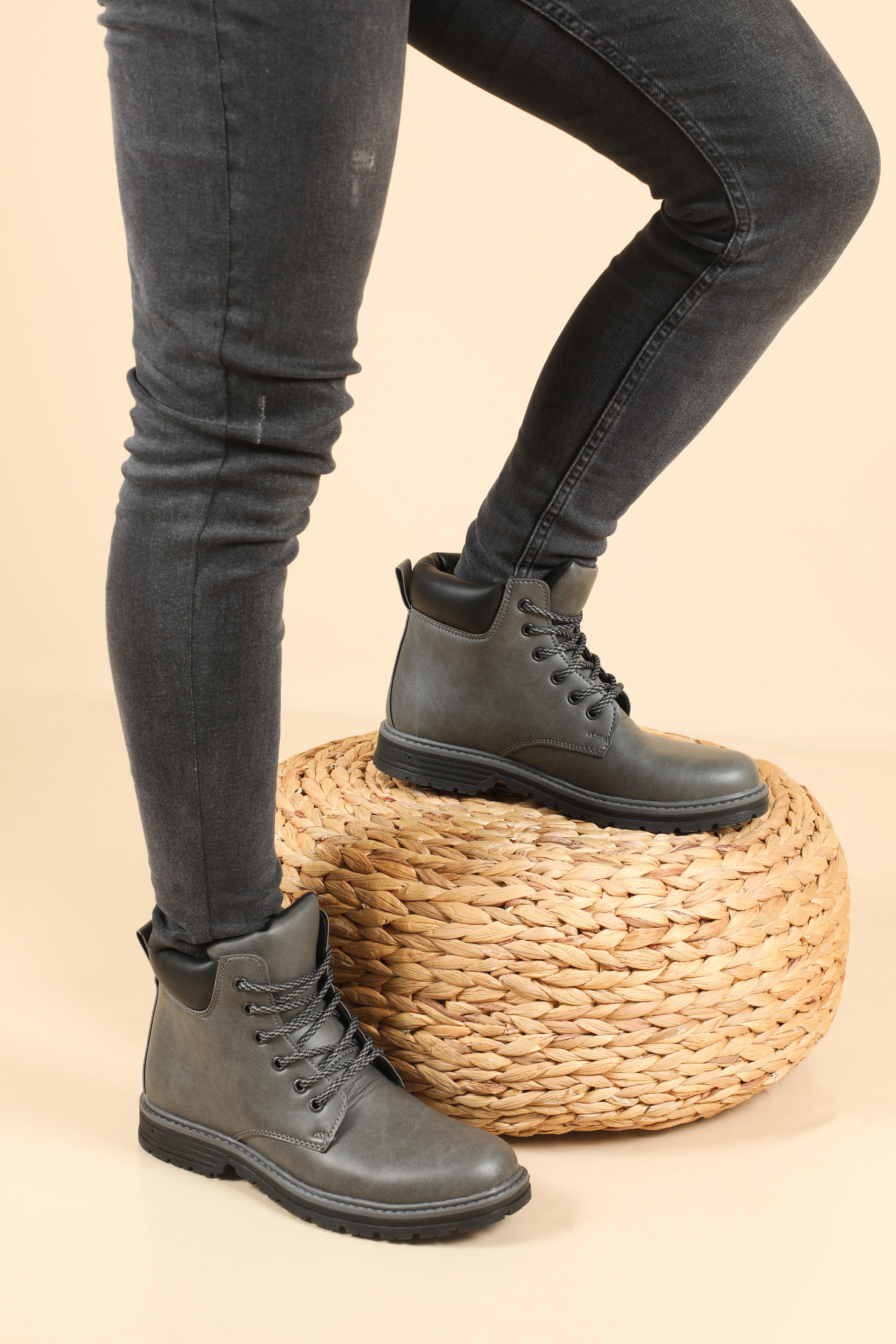 Outdoor Rahat Antrasit Erkek Bot 95 Erkek Günlük Confort Bot Bluewex BLUEWEX CAT 95 MERBT