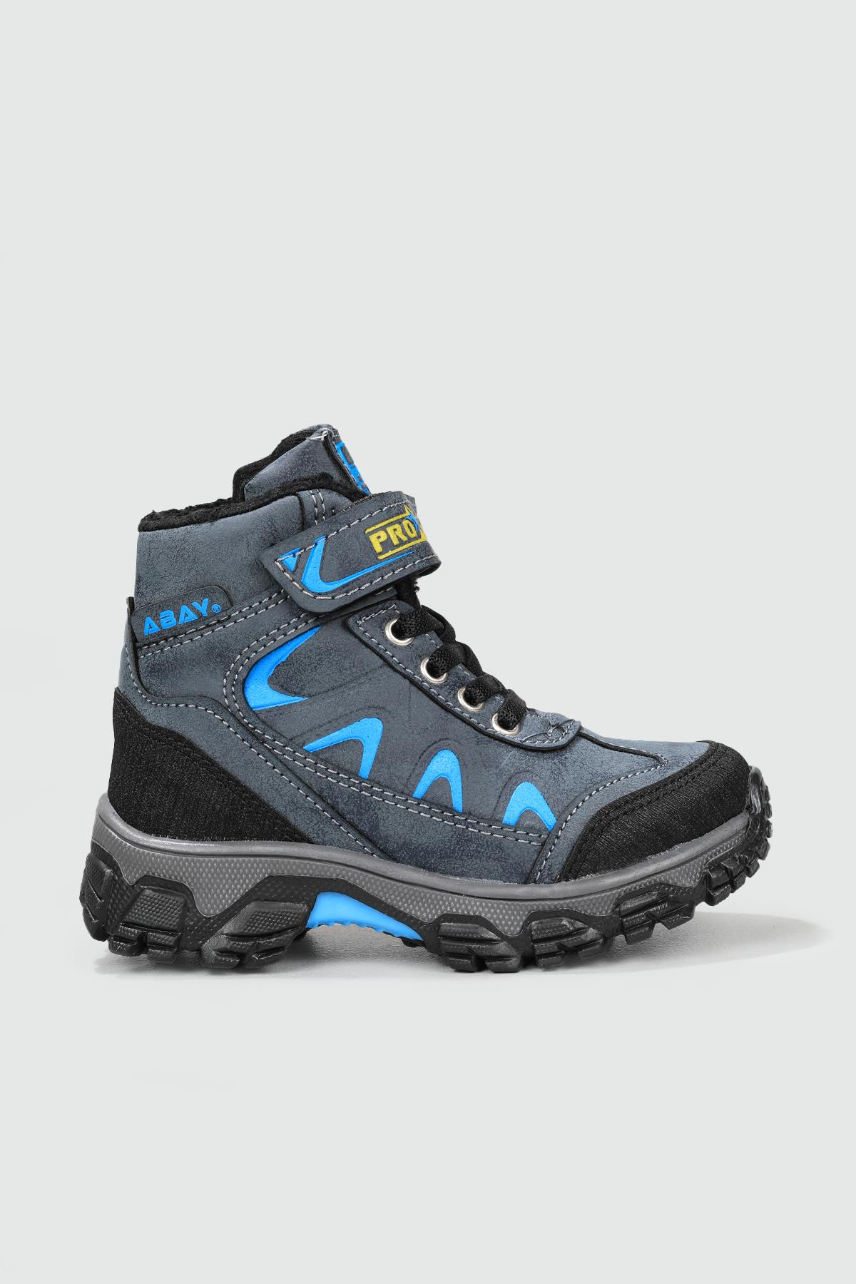 Outdoor Rahat Bağcıklı Cırtlı Laci Turkuaz Çocuk Bot PROSTAR Çocuk bot & Çizme Beınsteps ABAY PROSTAR PTK 22K
