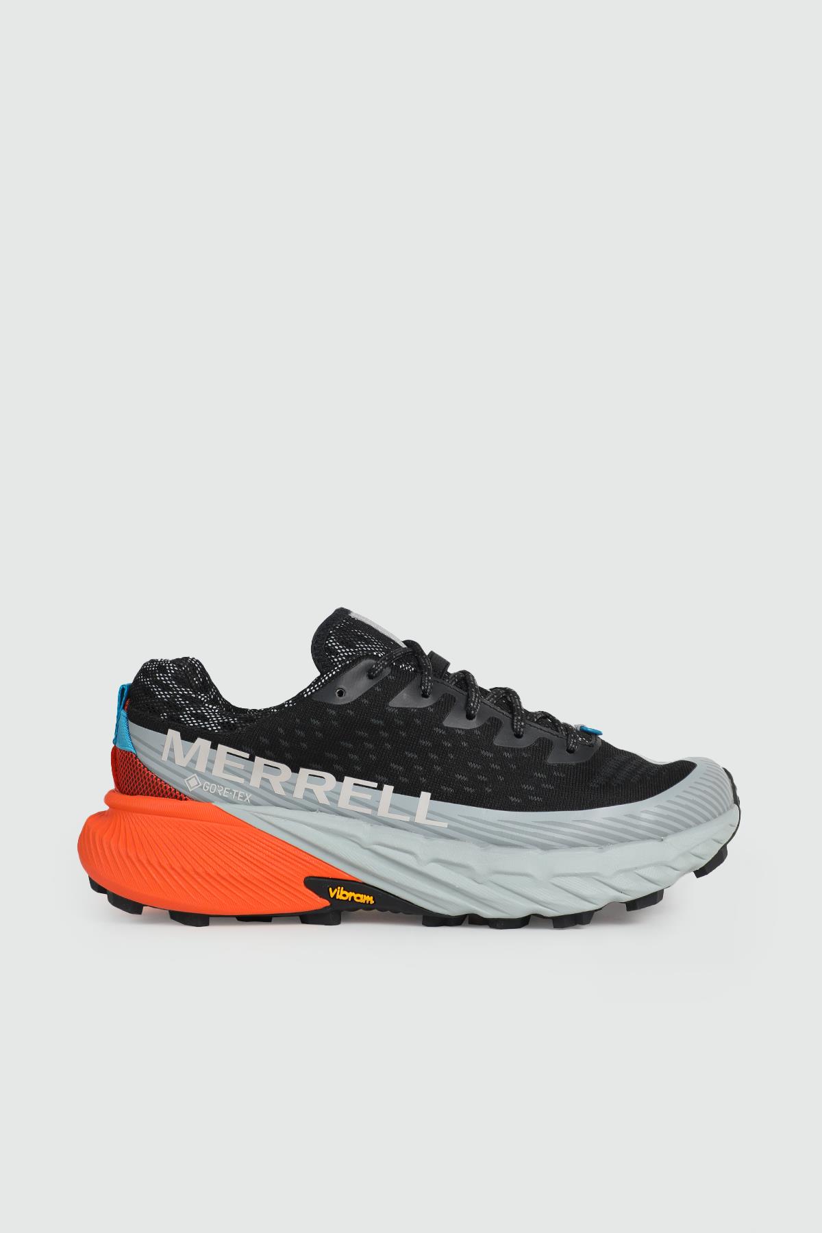Outdoor Rahat BLACK/TANGERINE Erkek Spor Ayakkabı J068041 Erkek Günlük Spor Ayakkabı MERRELL J068041