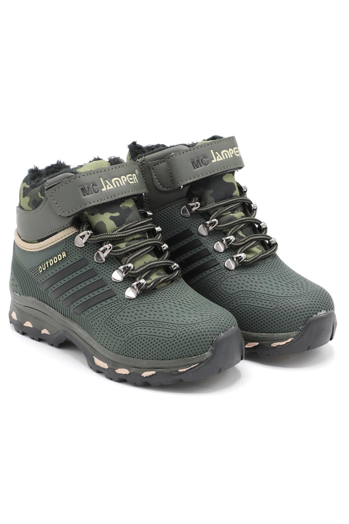 Outdoor Rahat Haki Syh Çocuk Bot 1832 Çocuk bot & Çizme Jamper JAMPER1832 FİLET BOT