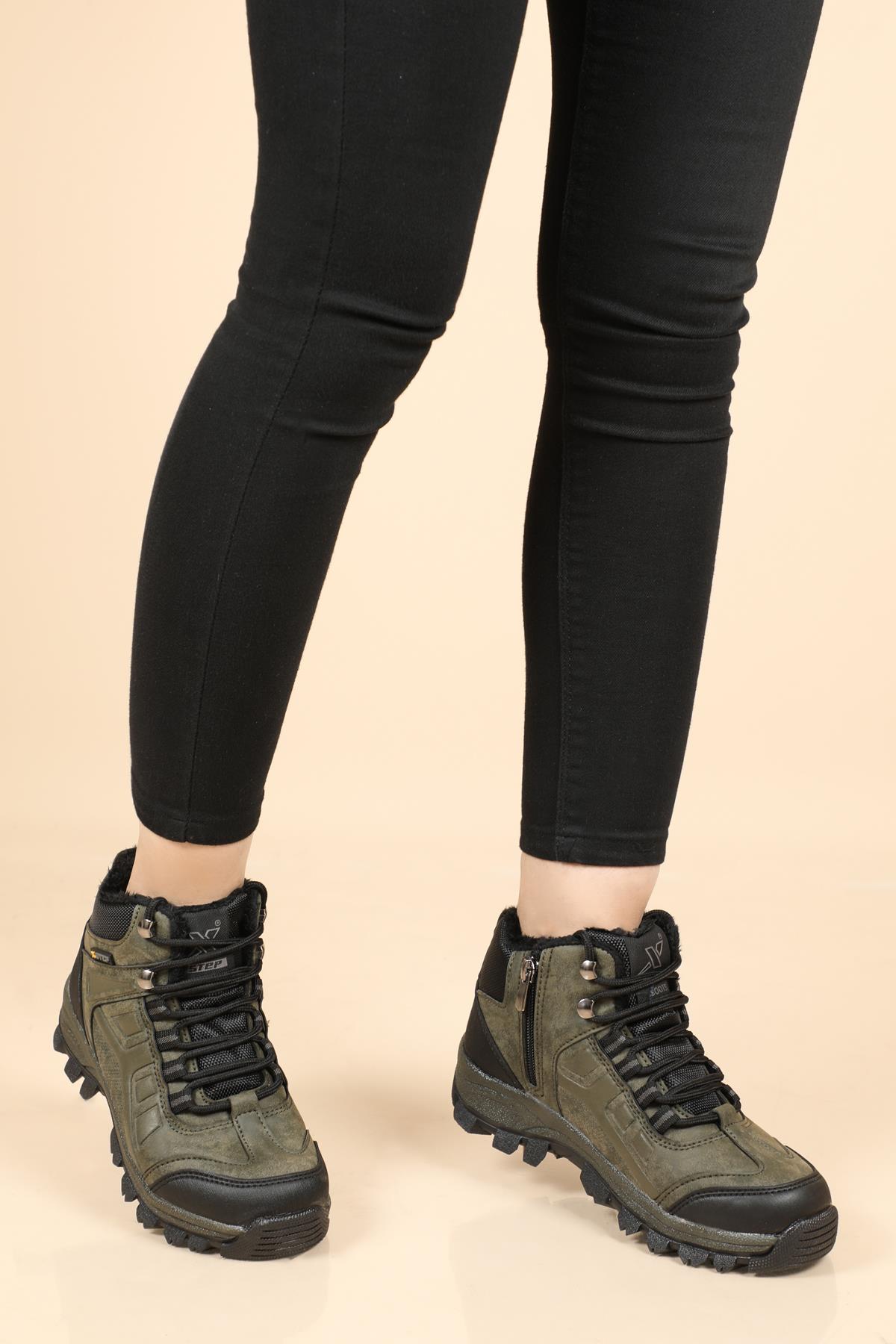 Outdoor Rahat Haki Unisex Bot X8 Unisex Günlük Confort Bot Step STEP X8 GAR BOT