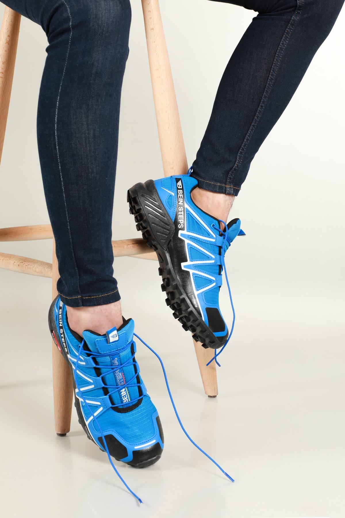 Outdoor Rahat Sax Siyah Erkek Spor Ayakkabı 160 Erkek Günlük Spor Ayakkabı Beınsteps SALOMON 160 MER SPOR AYAK